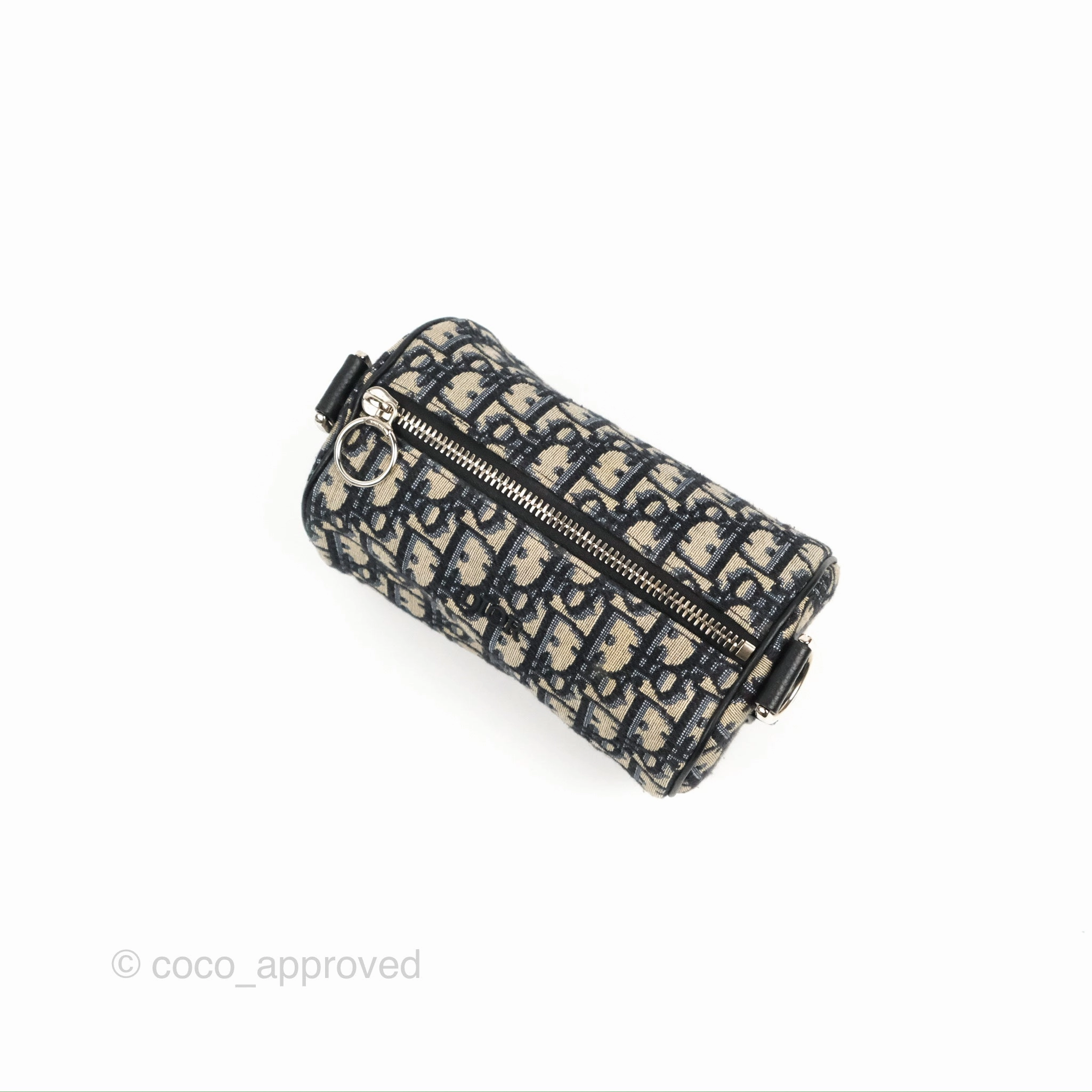 Dior Men's Mini Roller Messenger Bag Oblique Jacquard