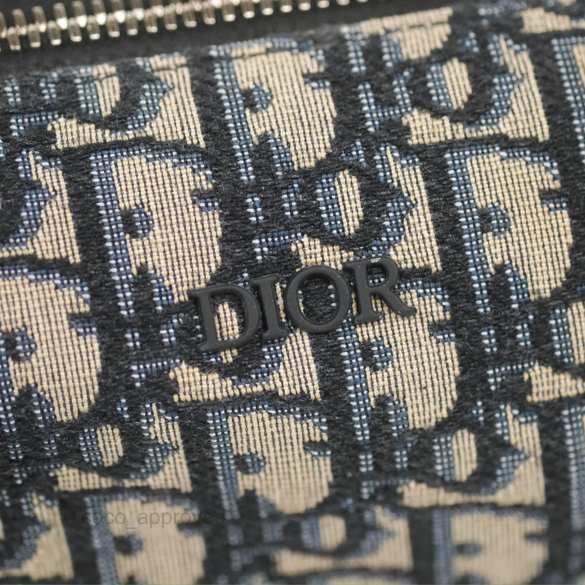 Dior Men's Mini Roller Messenger Bag Oblique Jacquard