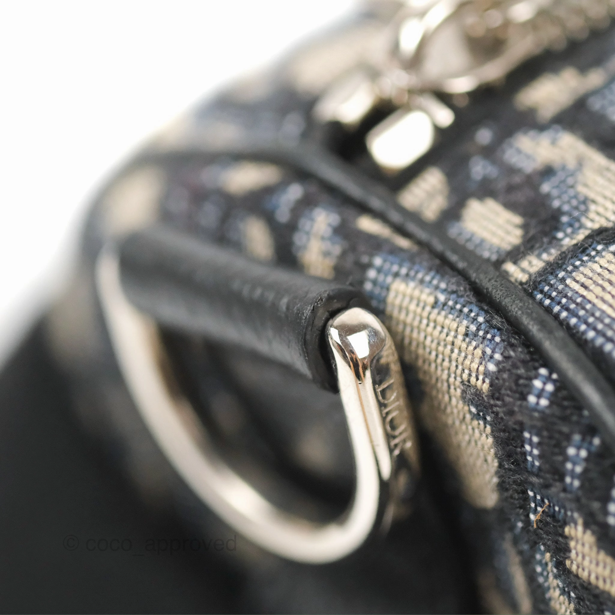Dior Men's Mini Roller Messenger Bag Oblique Jacquard