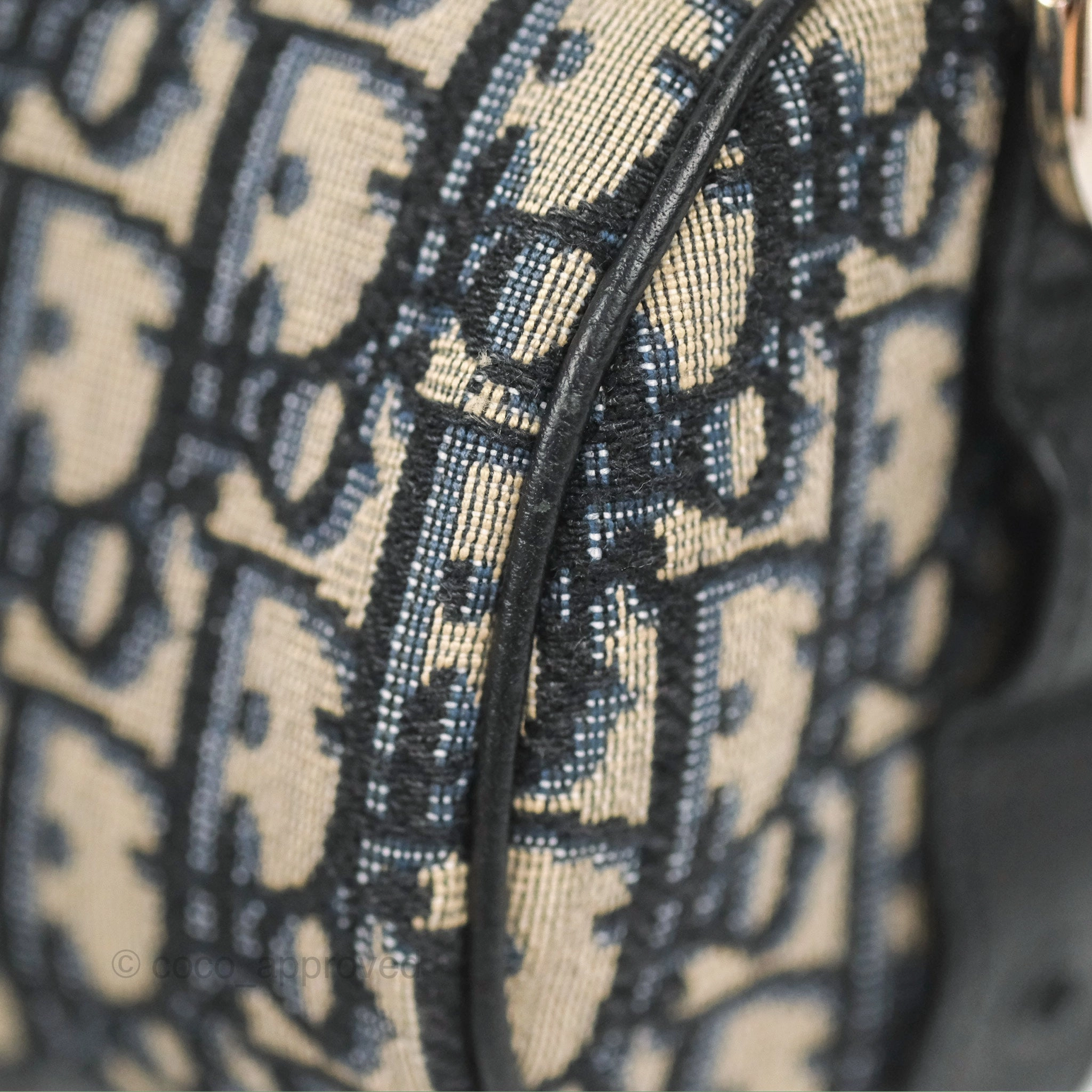 Dior Men's Mini Roller Messenger Bag Oblique Jacquard
