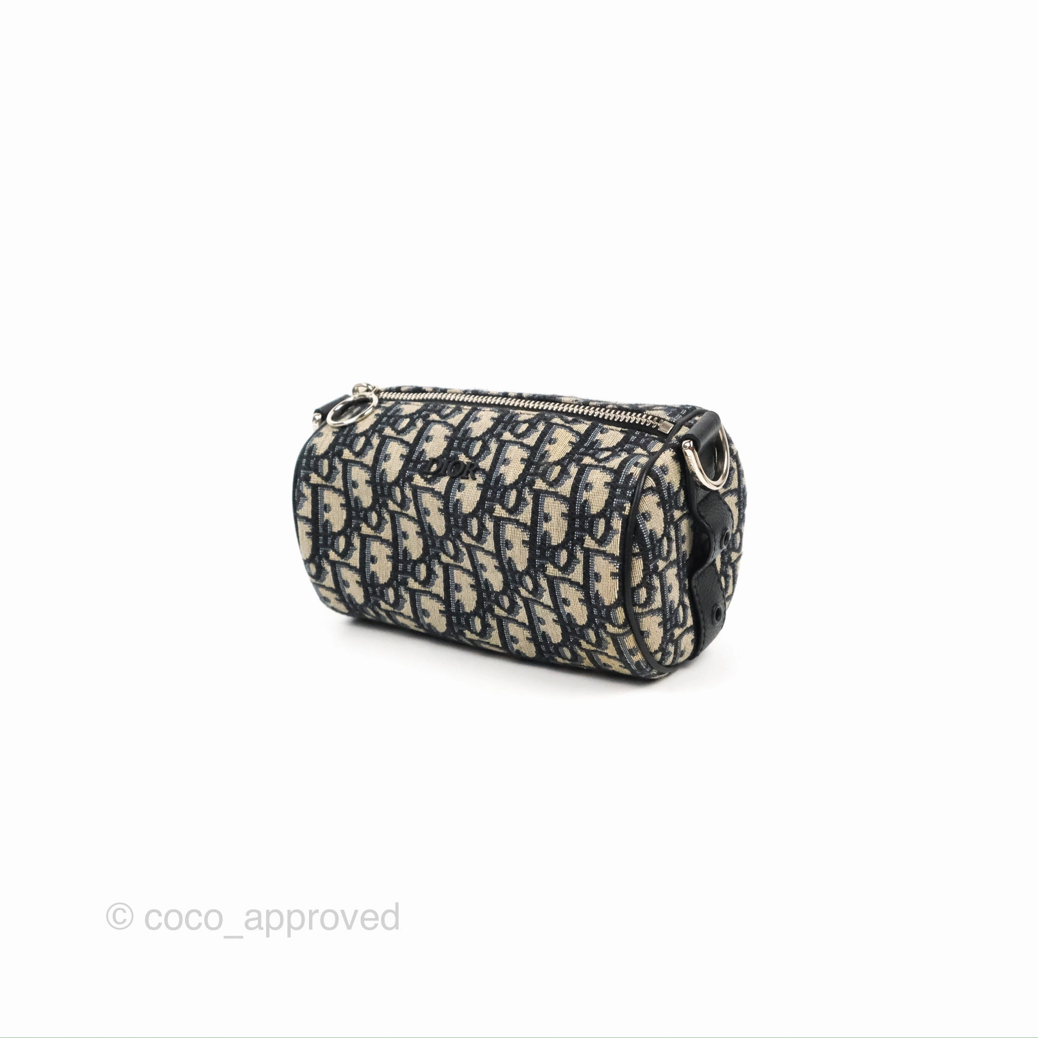 Dior Men's Mini Roller Messenger Bag Oblique Jacquard