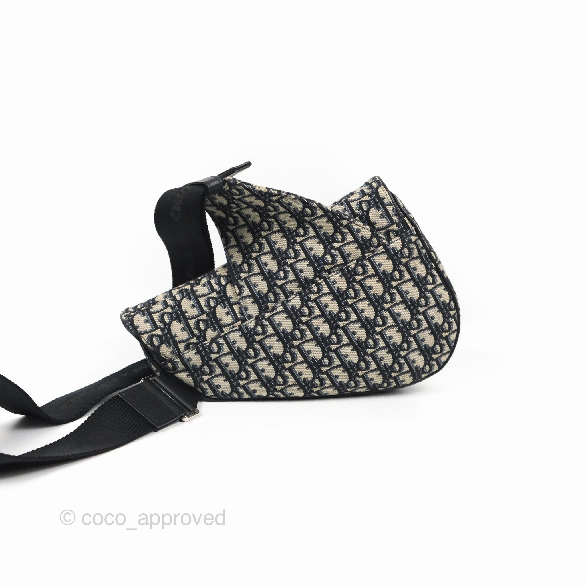 Dior Men's Saddle Bag Dior Oblique Jacquard