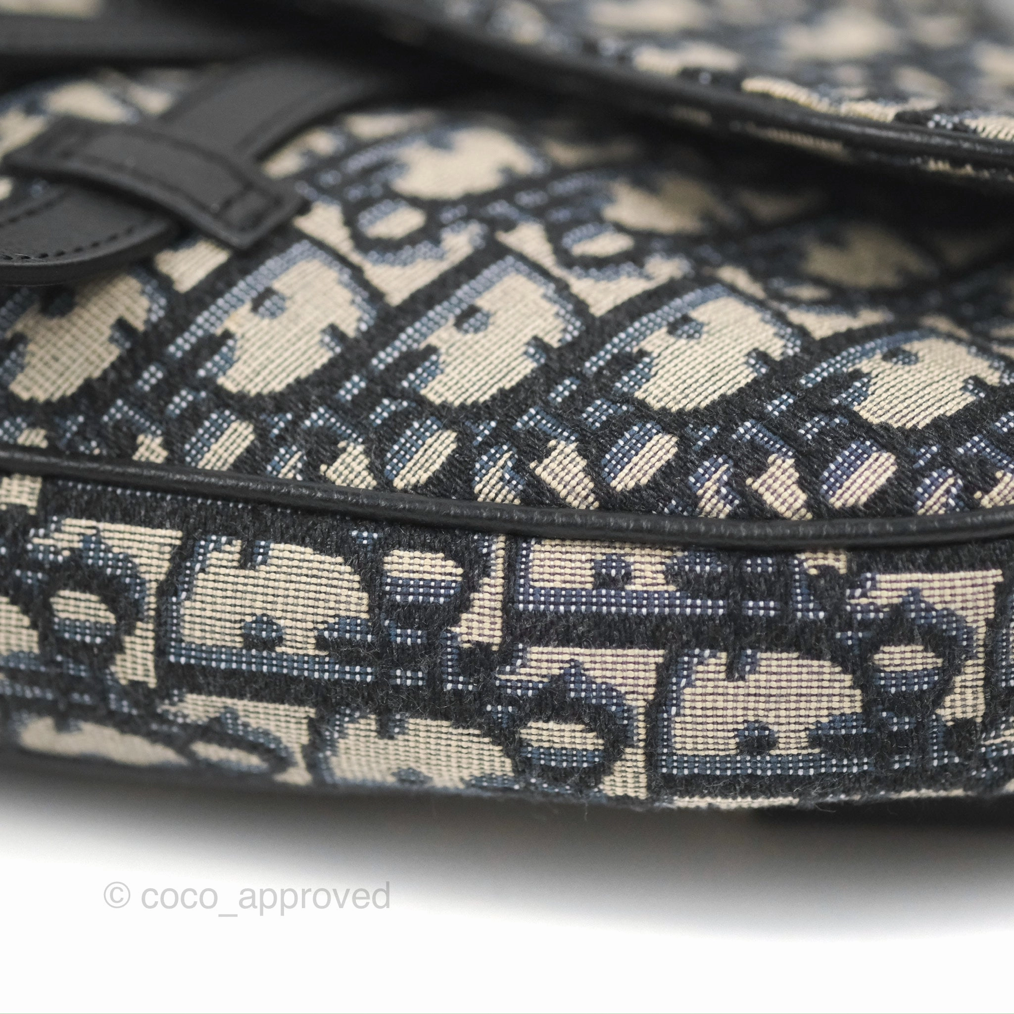 Dior Men's Saddle Bag Dior Oblique Jacquard