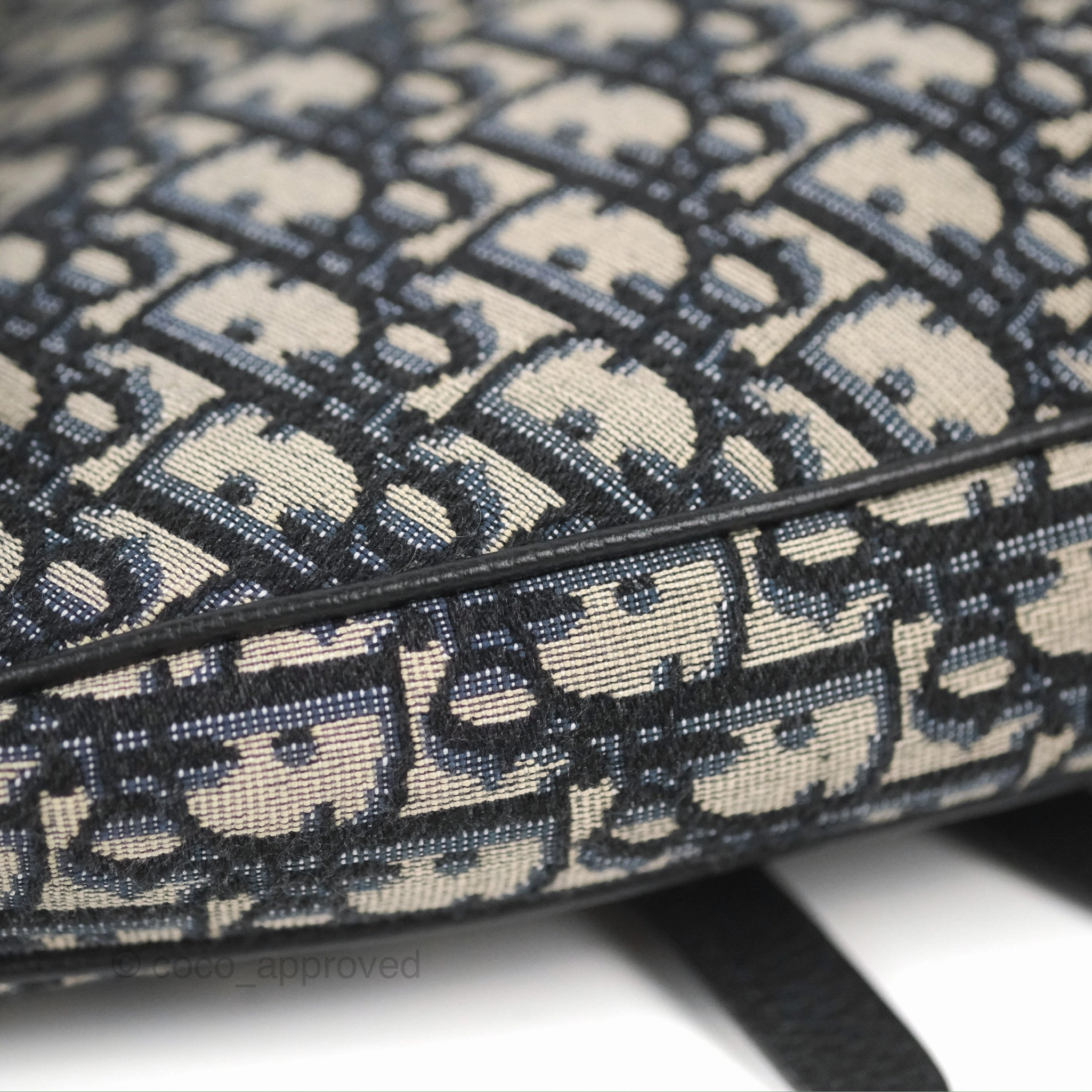 Dior Men's Saddle Bag Dior Oblique Jacquard