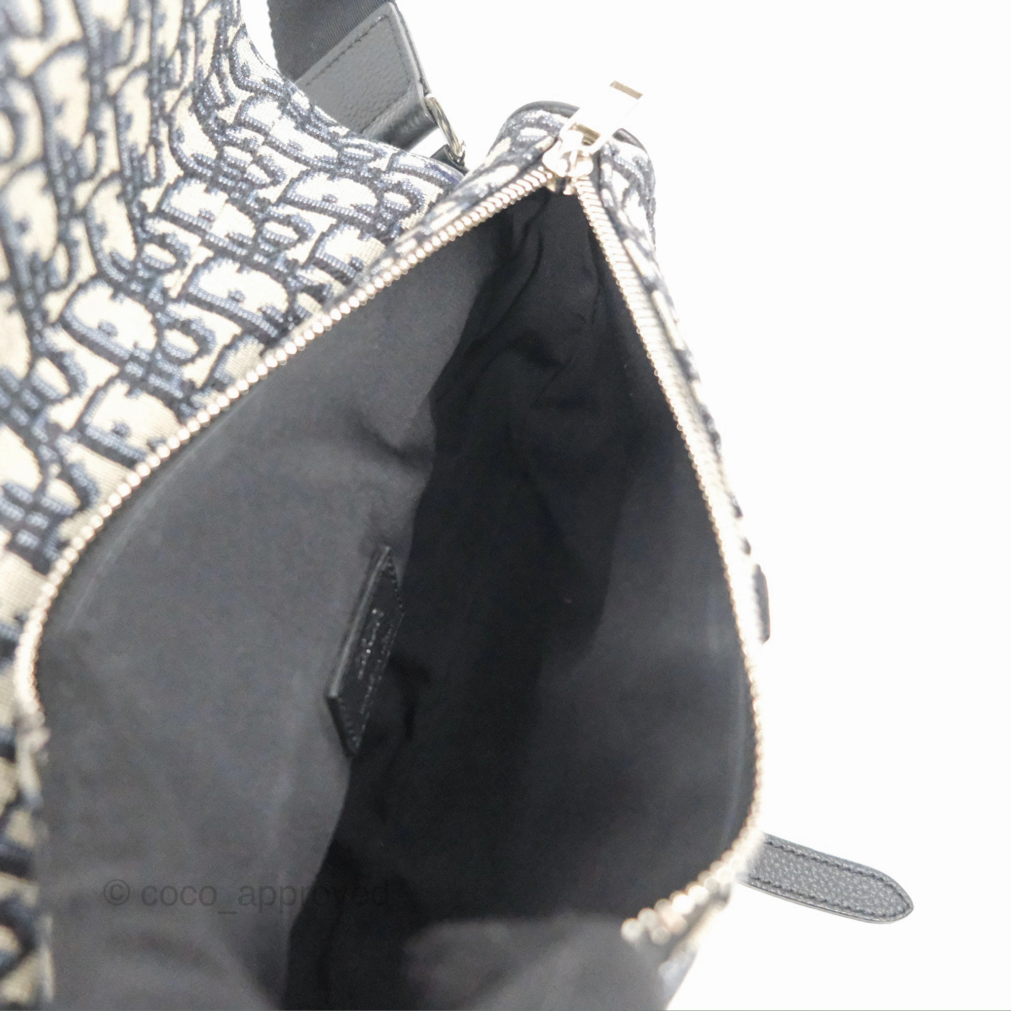 Dior Men's Saddle Bag Dior Oblique Jacquard