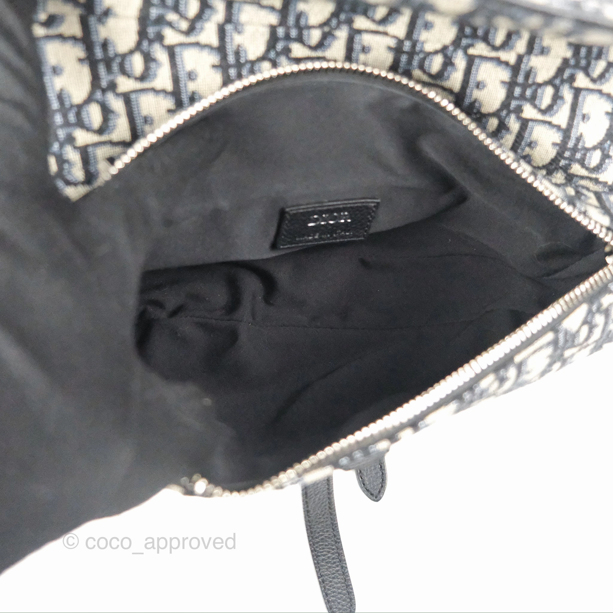Dior Men's Saddle Bag Dior Oblique Jacquard