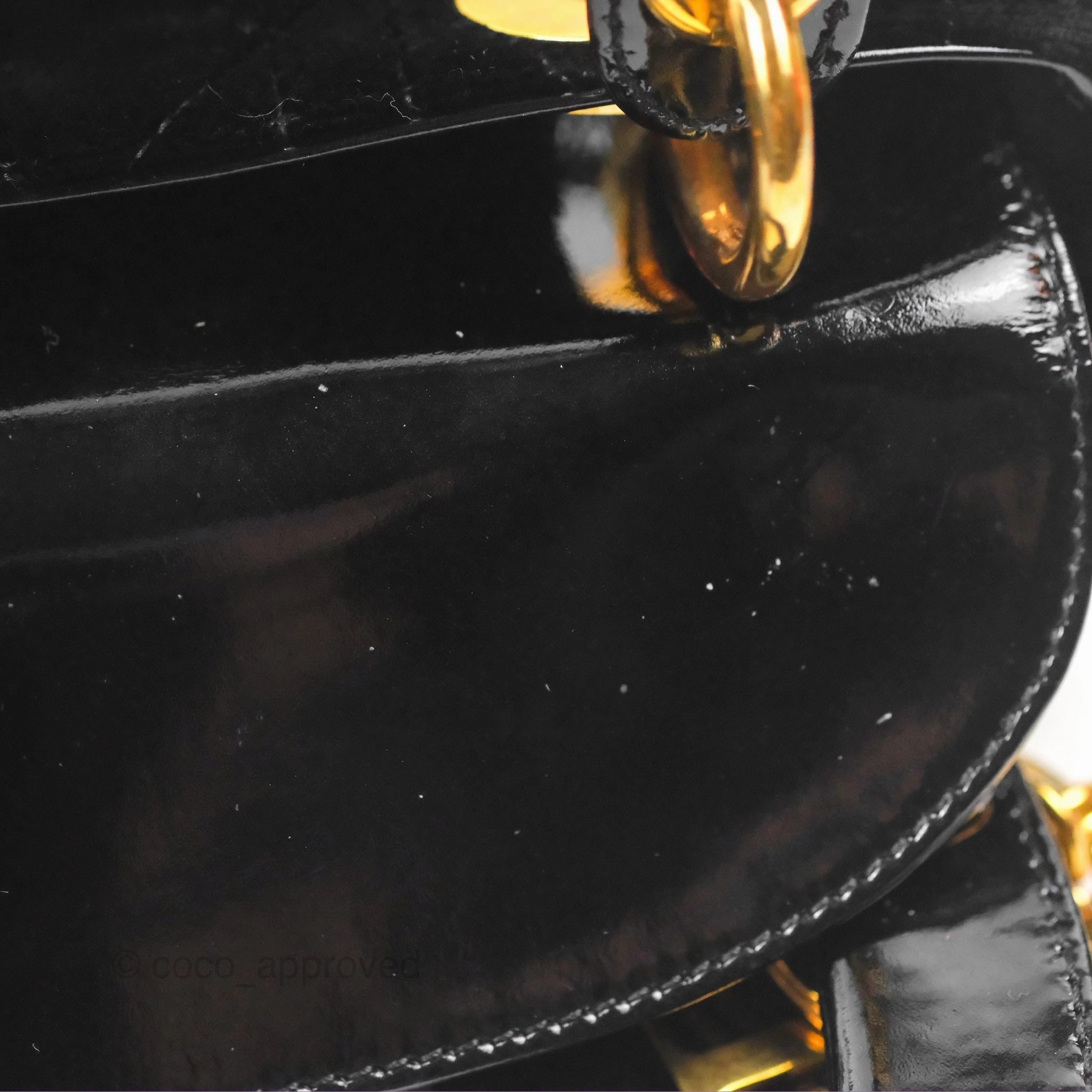 Dior Mini Lady Dior Cannage Black Suede Patent Gold Hardware