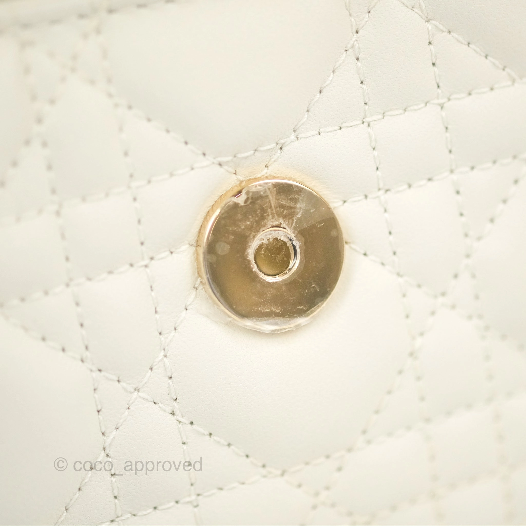 Dior Miss Dior Mini Bag Ivory White Cannage Lambskin