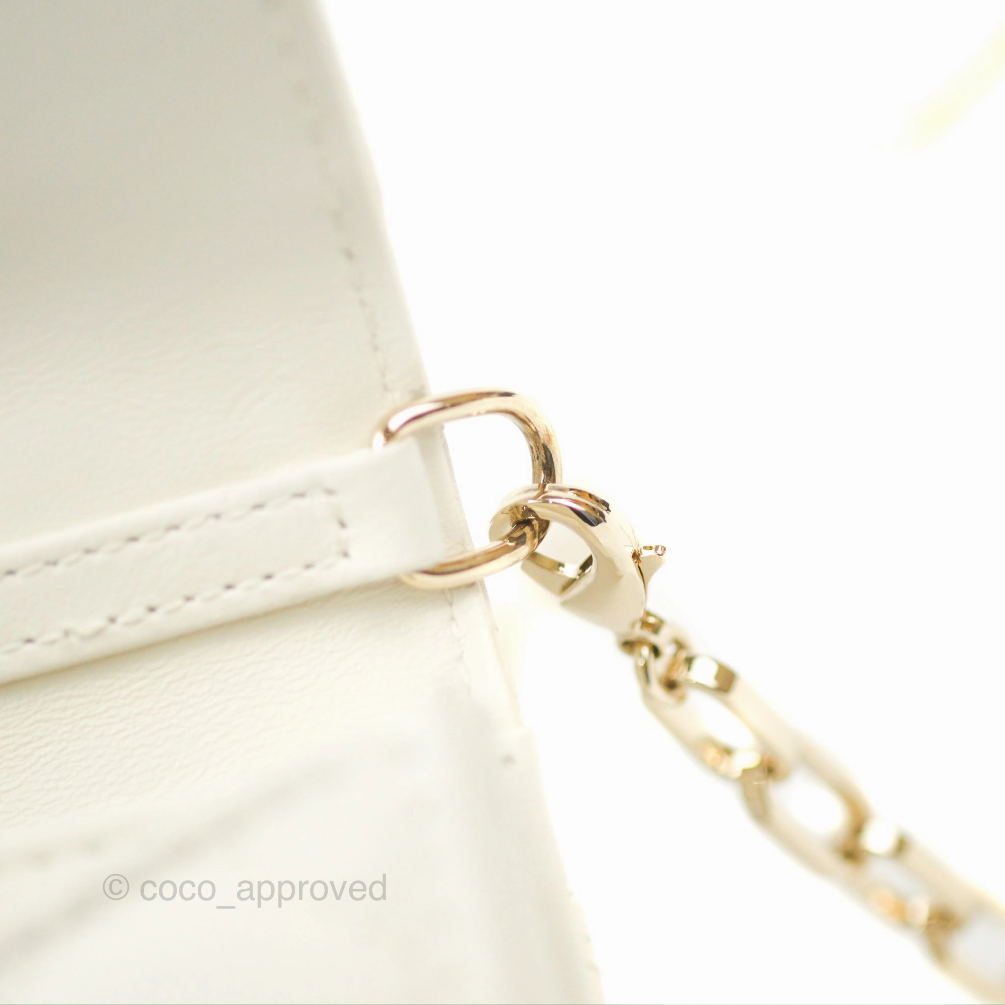 Dior Miss Dior Mini Bag Ivory White Cannage Lambskin