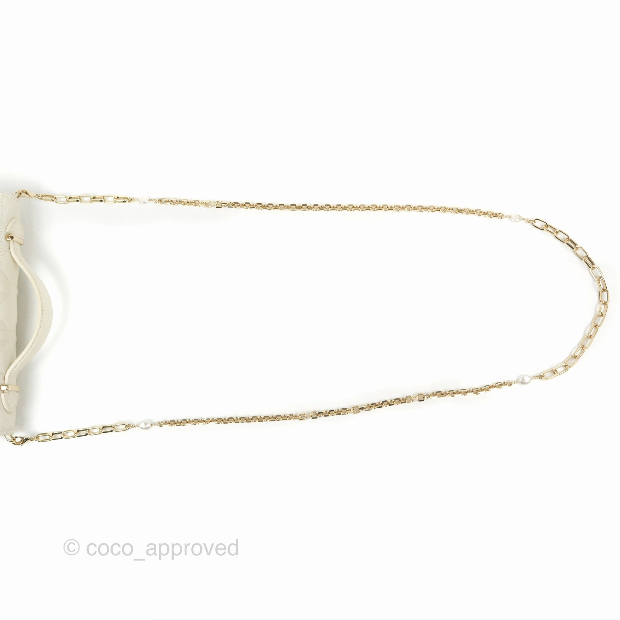 Dior Miss Dior Mini Bag Ivory White Cannage Lambskin