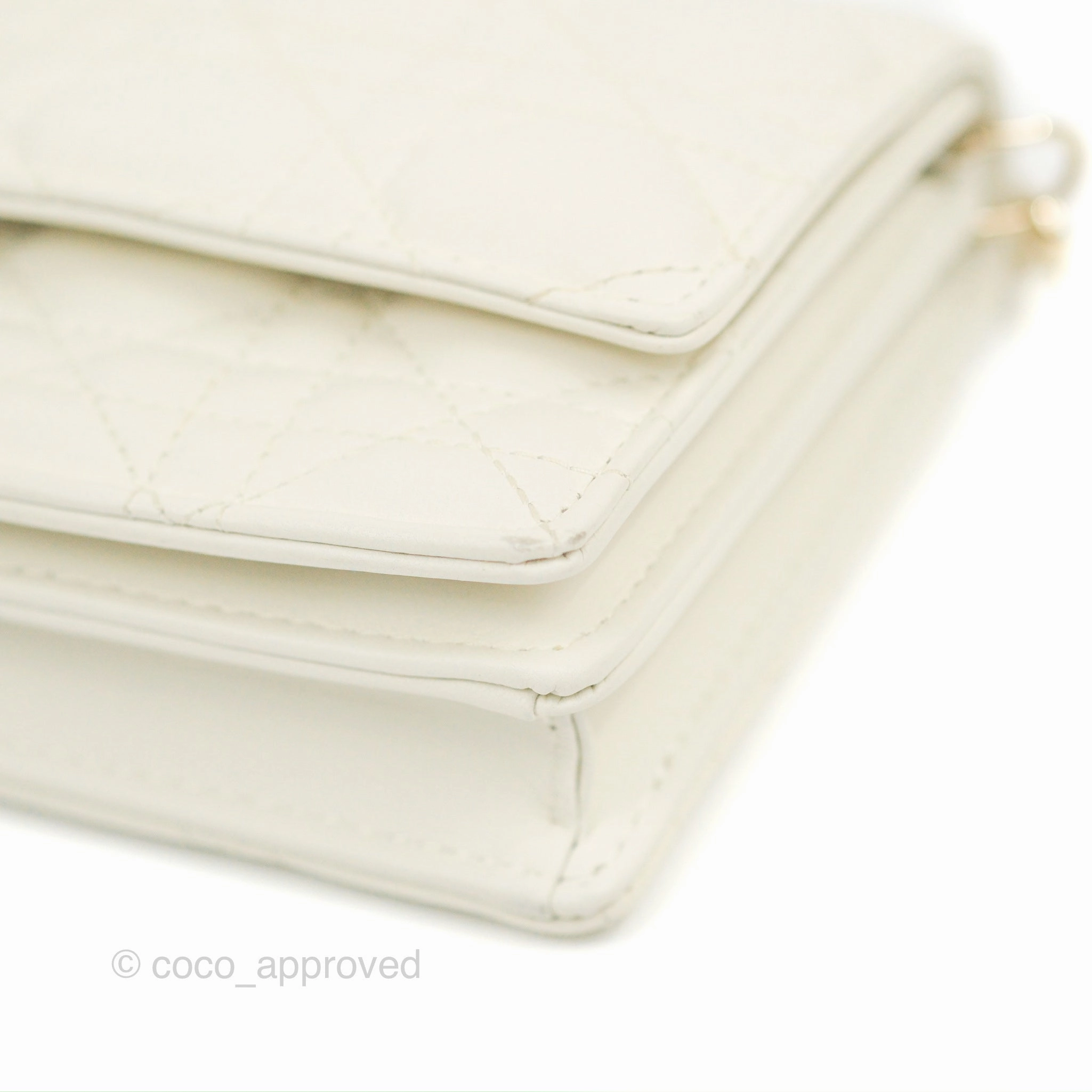Dior Miss Dior Mini Bag Ivory White Cannage Lambskin
