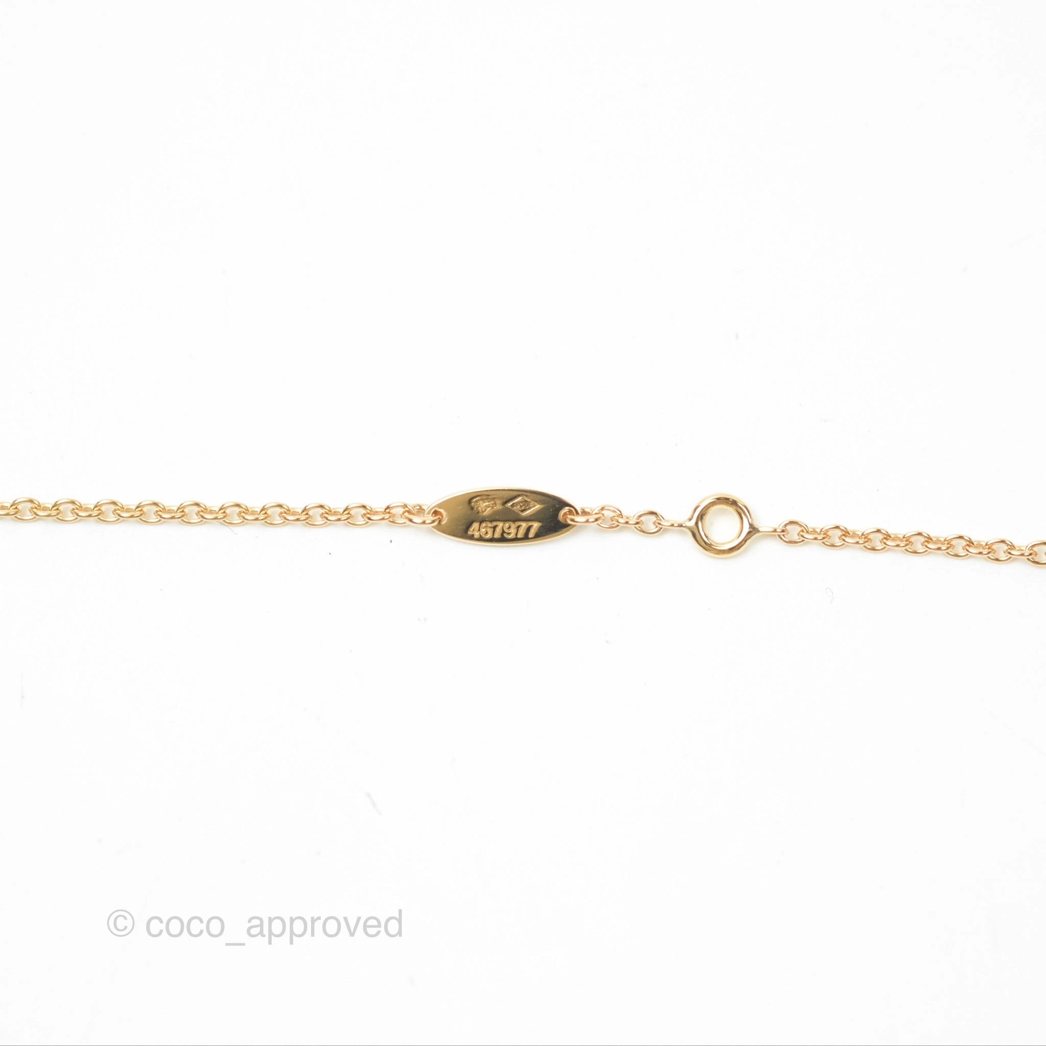 Dior Rose des Vents Necklace Yellow Gold Diamond Mother-of-Pearl