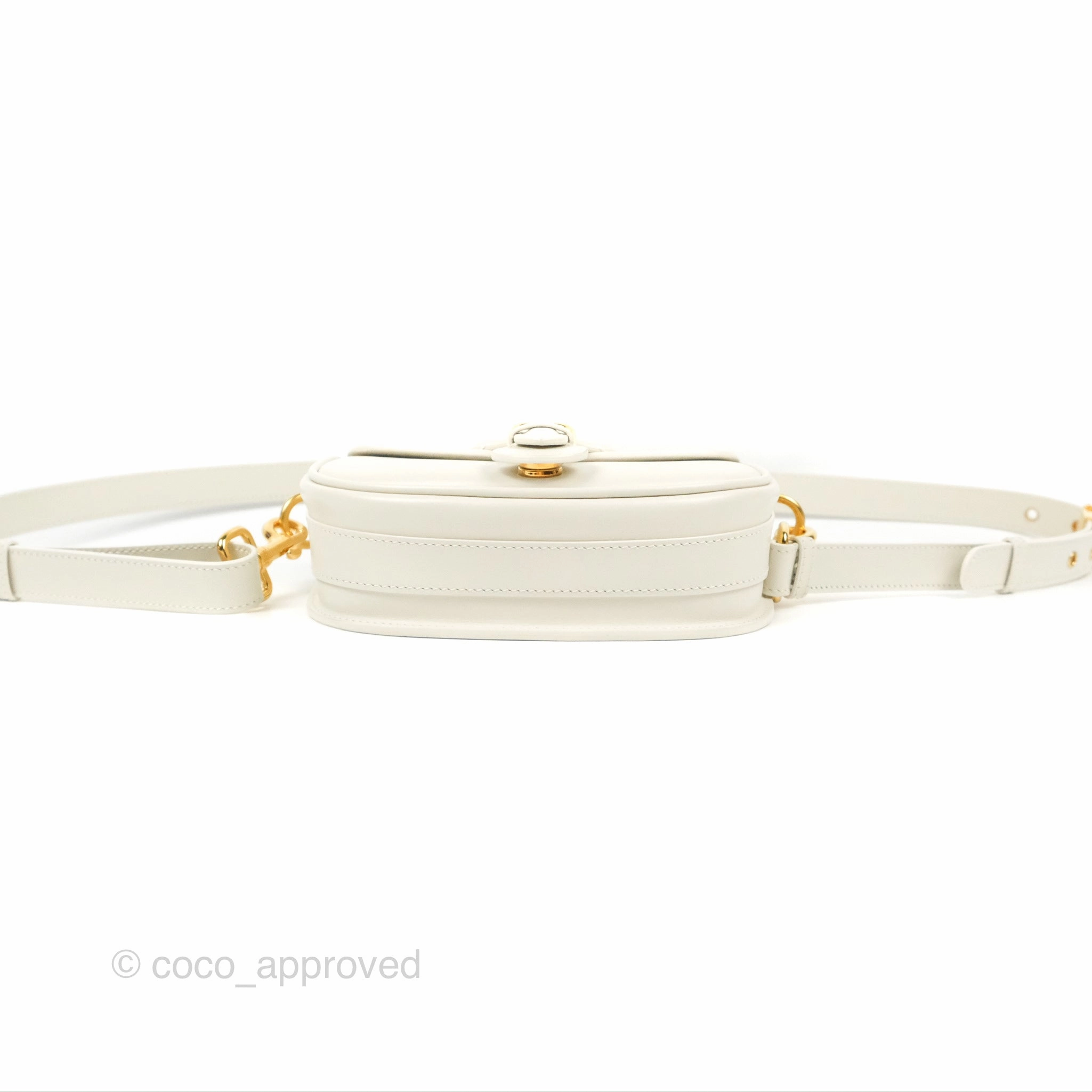 Dior Small Bobby Bag White Box Calfskin
