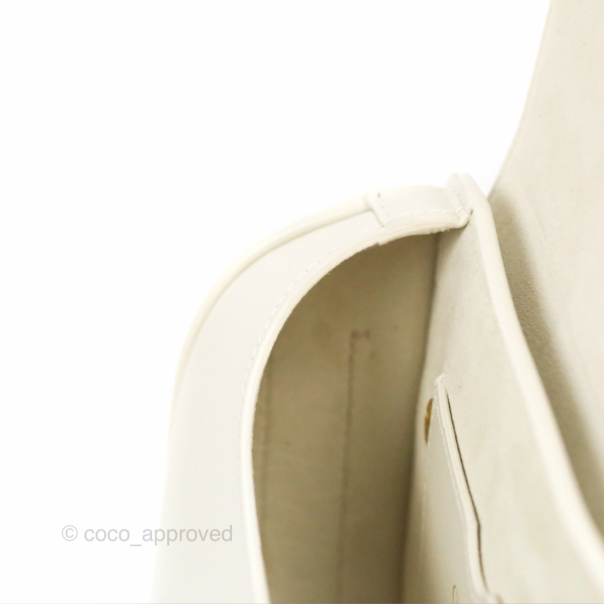 Dior Small Bobby Bag White Box Calfskin