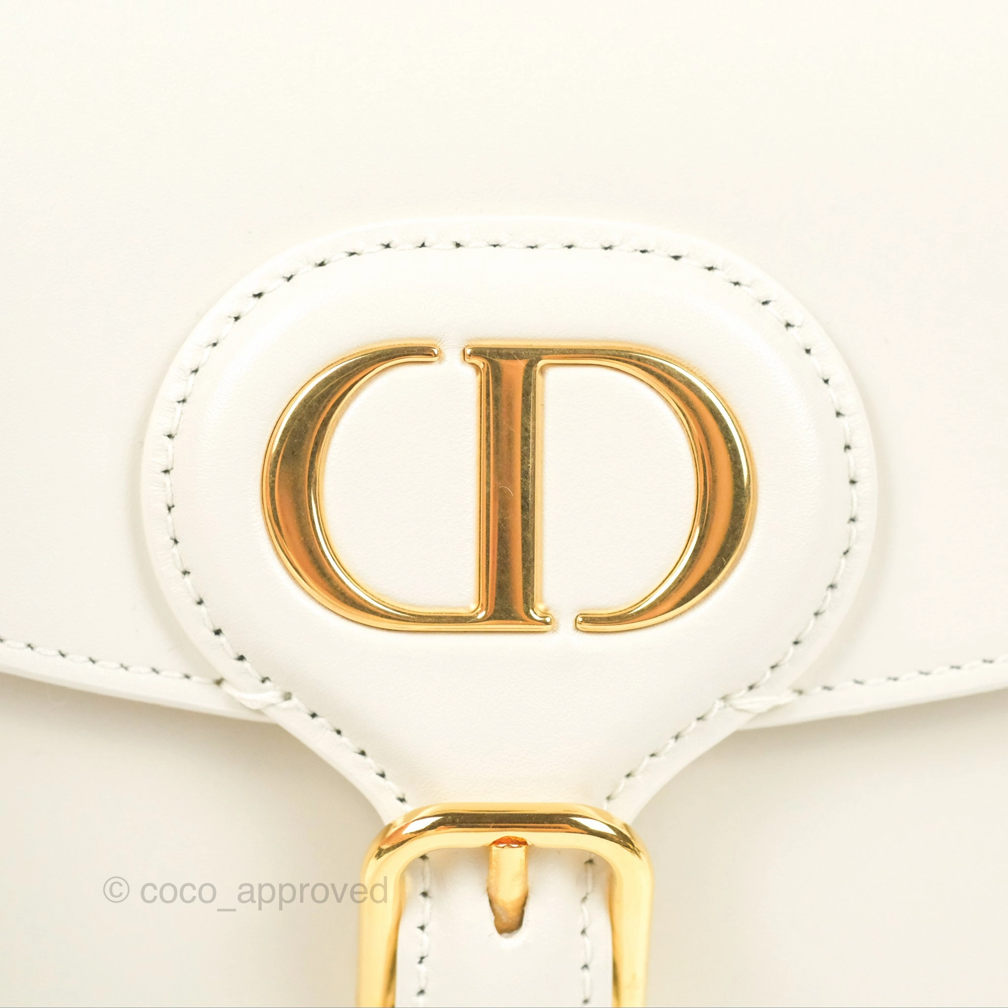 Dior Small Bobby Bag White Box Calfskin
