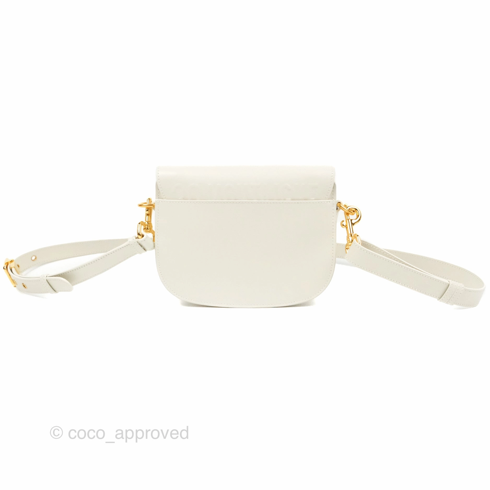Dior Small Bobby Bag White Box Calfskin