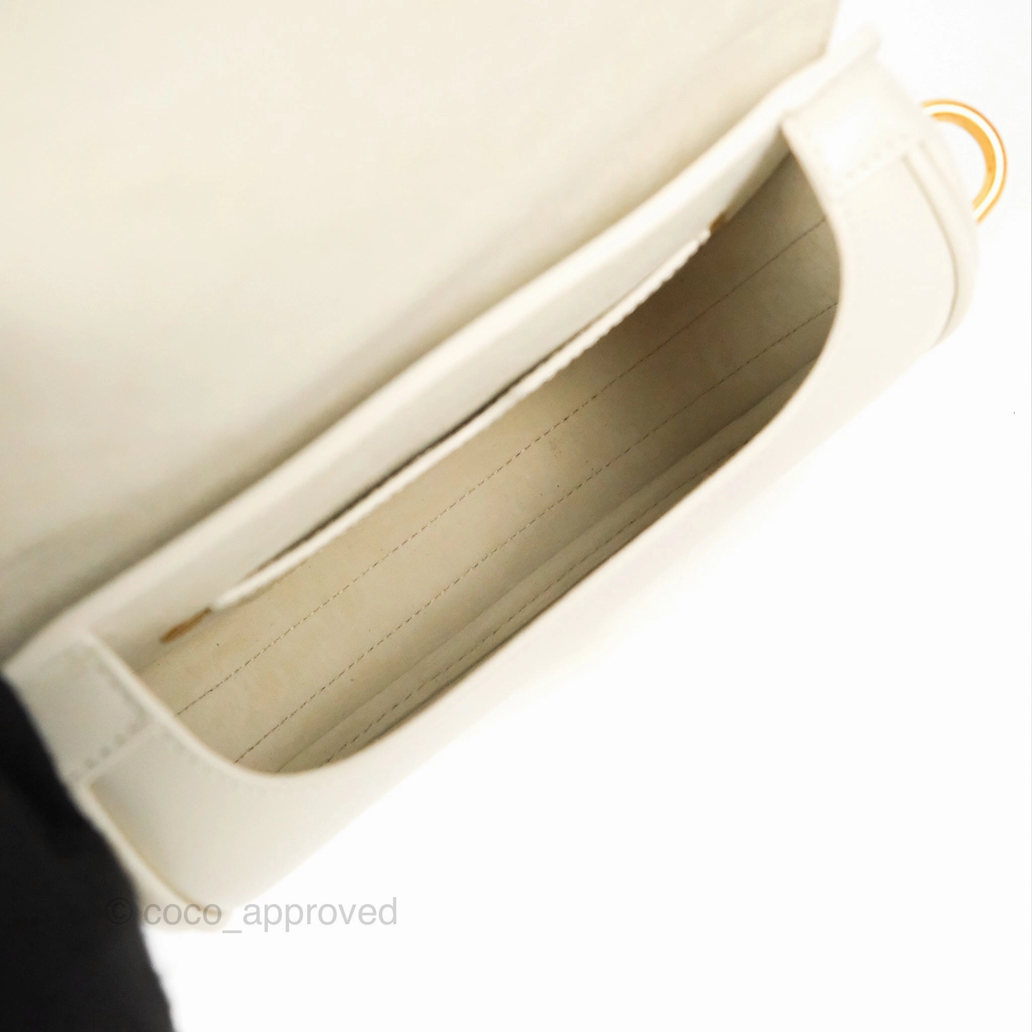 Dior Small Bobby Bag White Box Calfskin