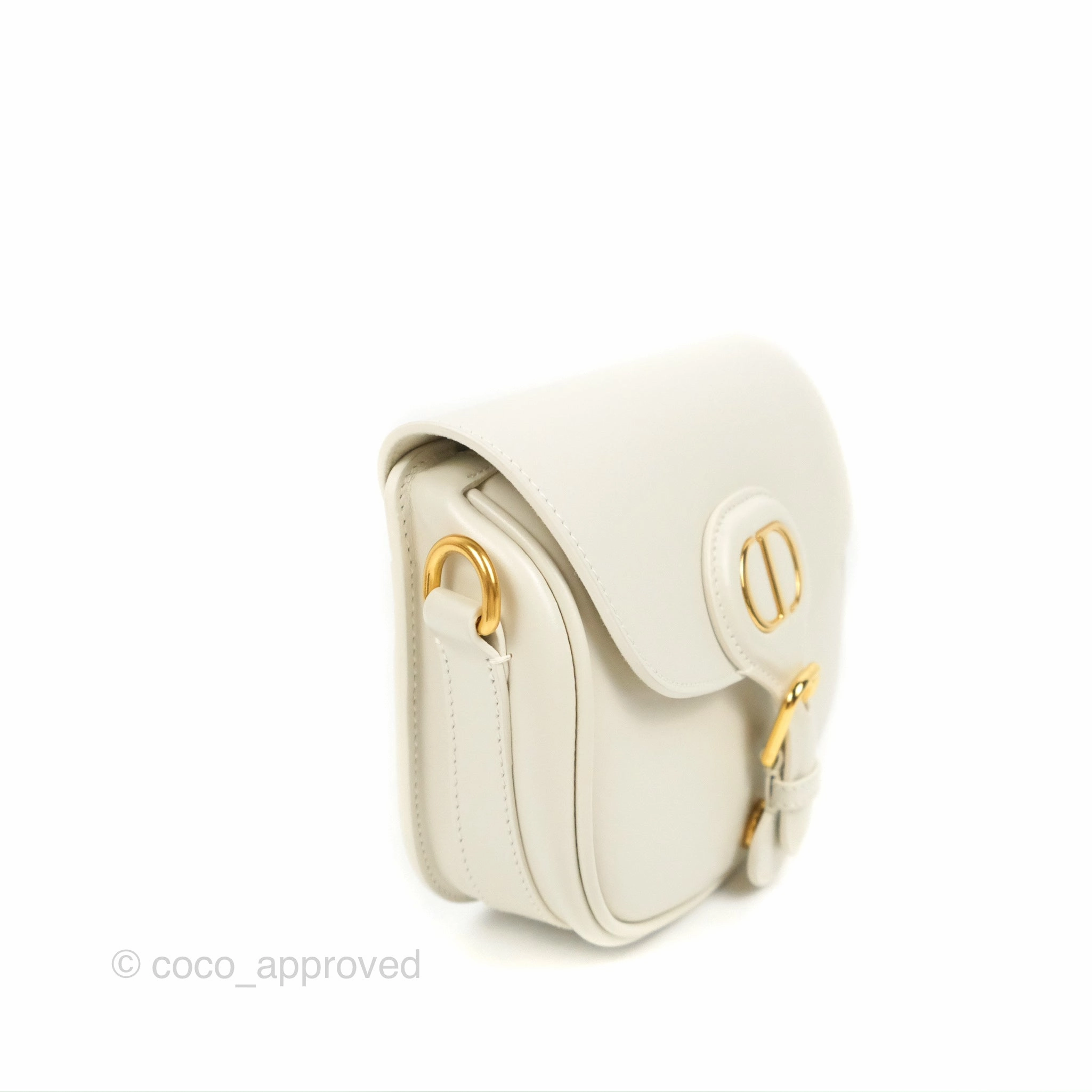 Dior Small Bobby Bag White Box Calfskin