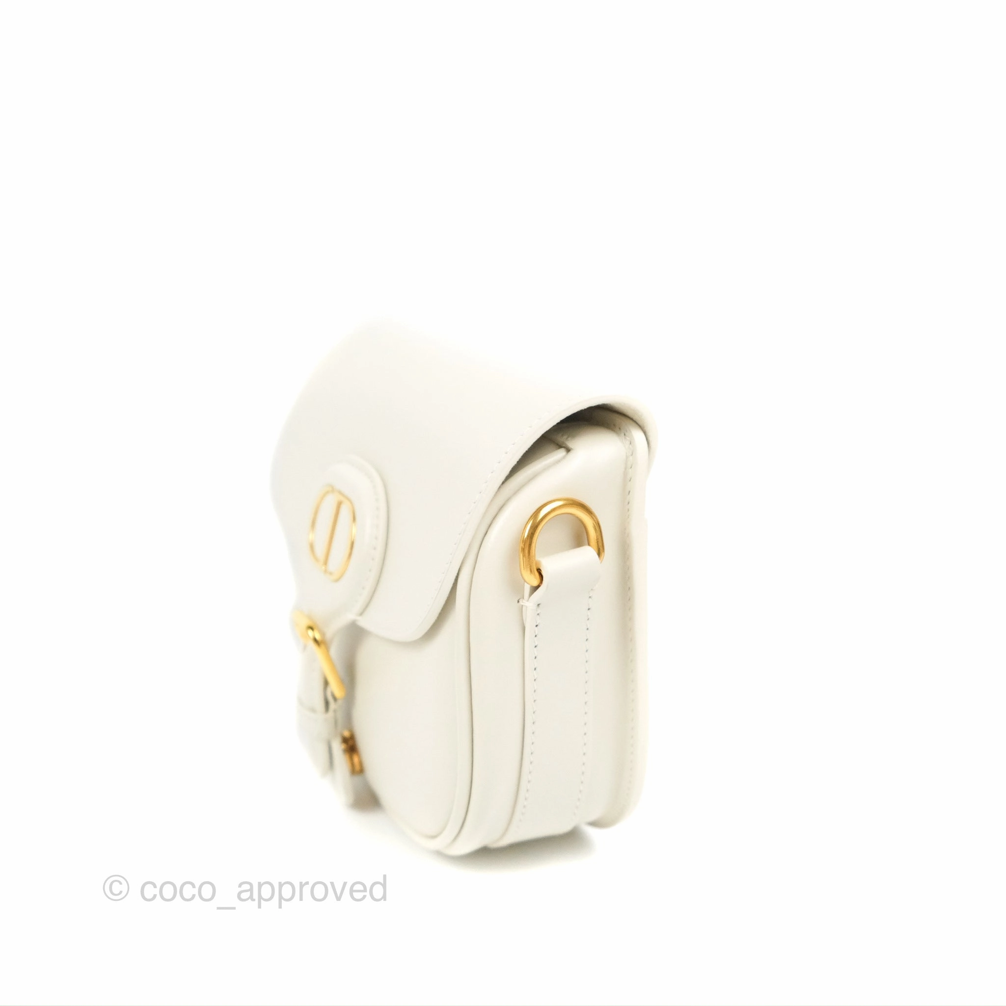 Dior Small Bobby Bag White Box Calfskin