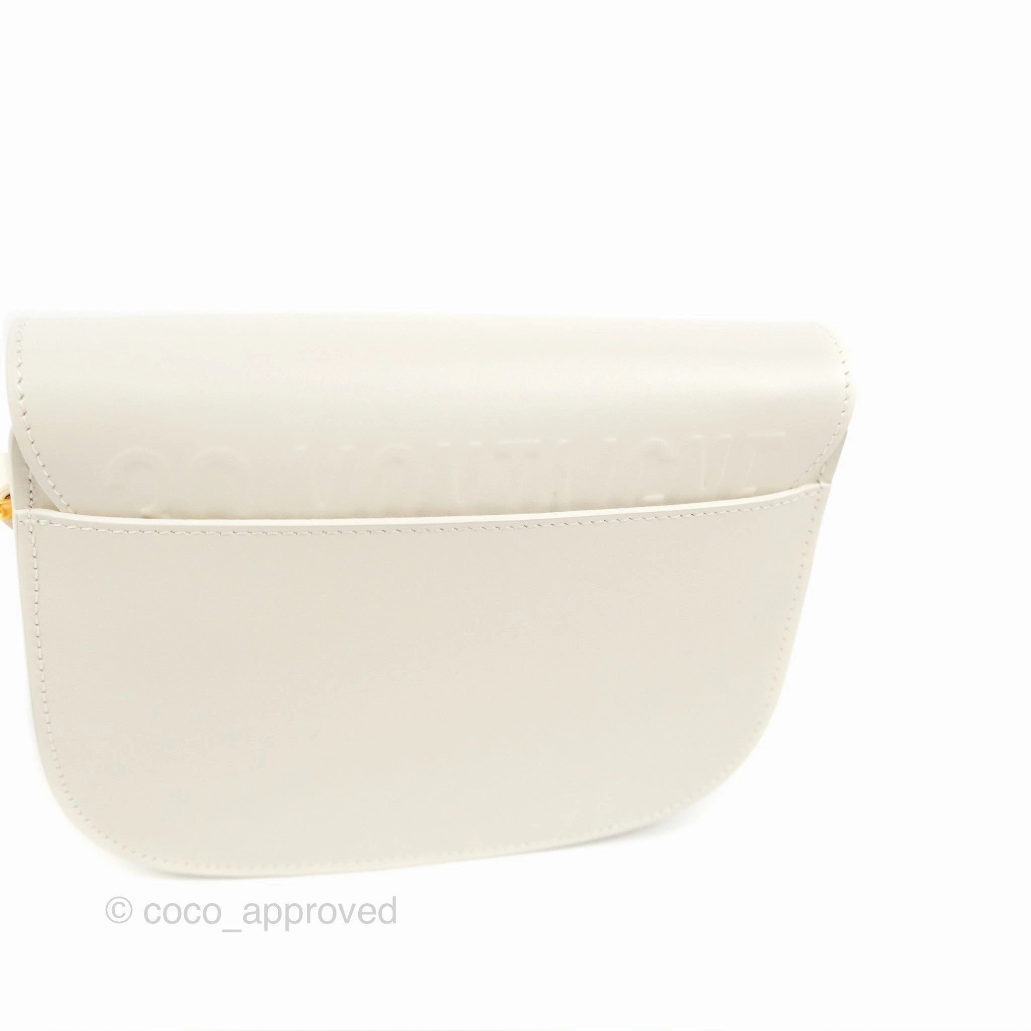 Dior Small Bobby Bag White Box Calfskin