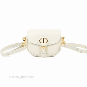 Dior Small Bobby Bag White Box Calfskin
