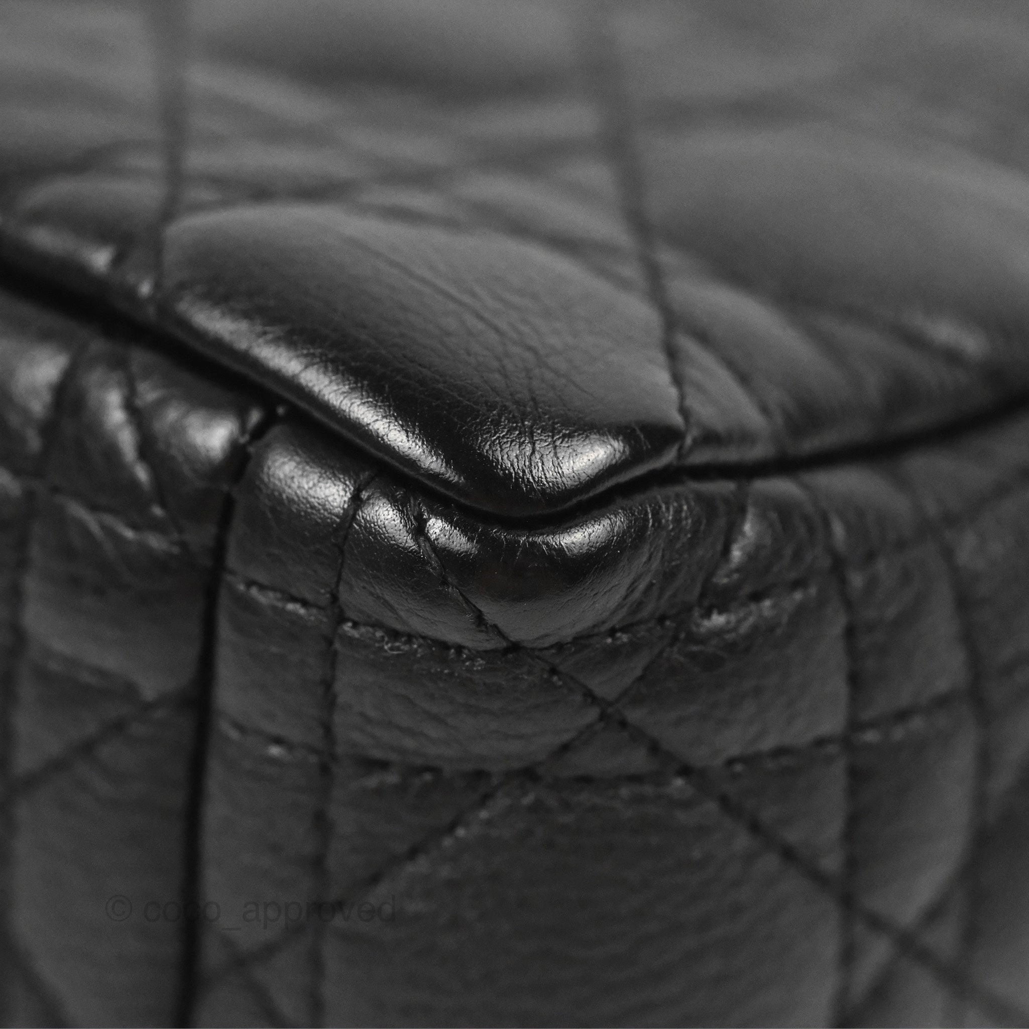 Dior Small Caro Bag Black Supple Cannage Calfskin