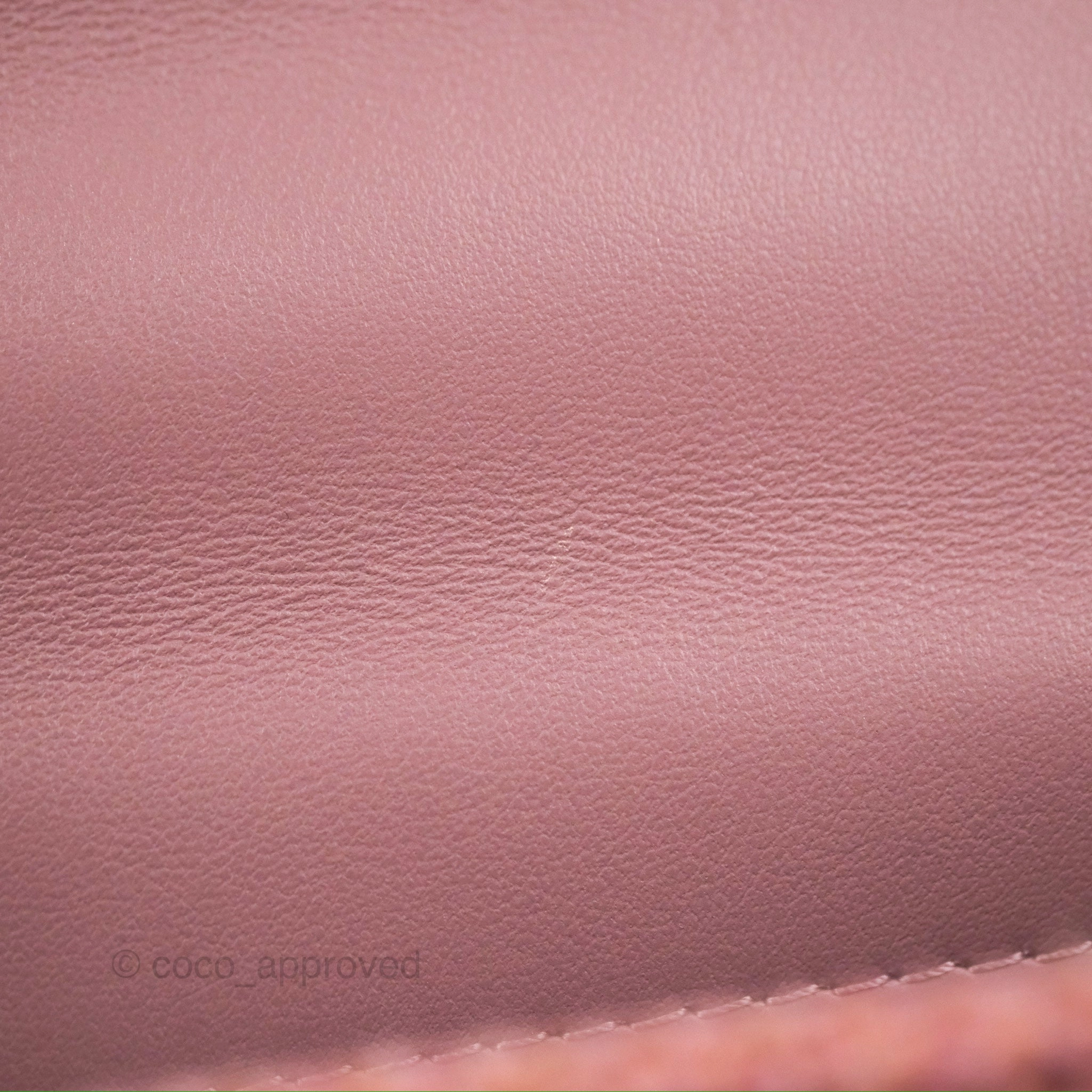 Dior Small Caro Bag Dark Pink Violine Canvas Rose Gold