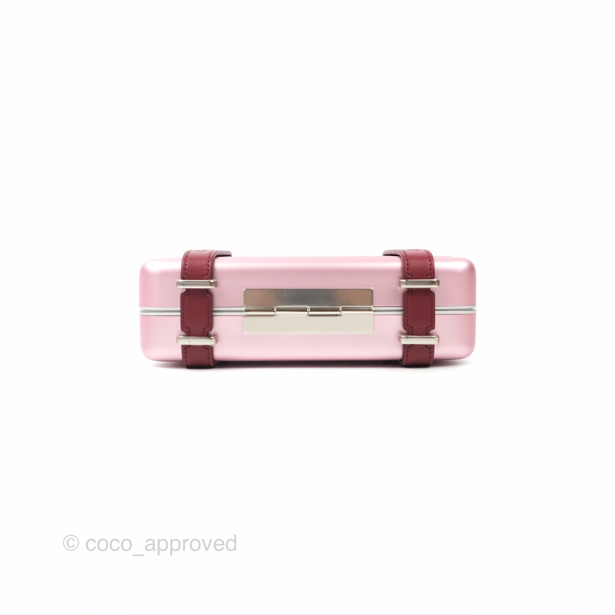Dior x Rimowa Aluminum Personal Clutch Rose