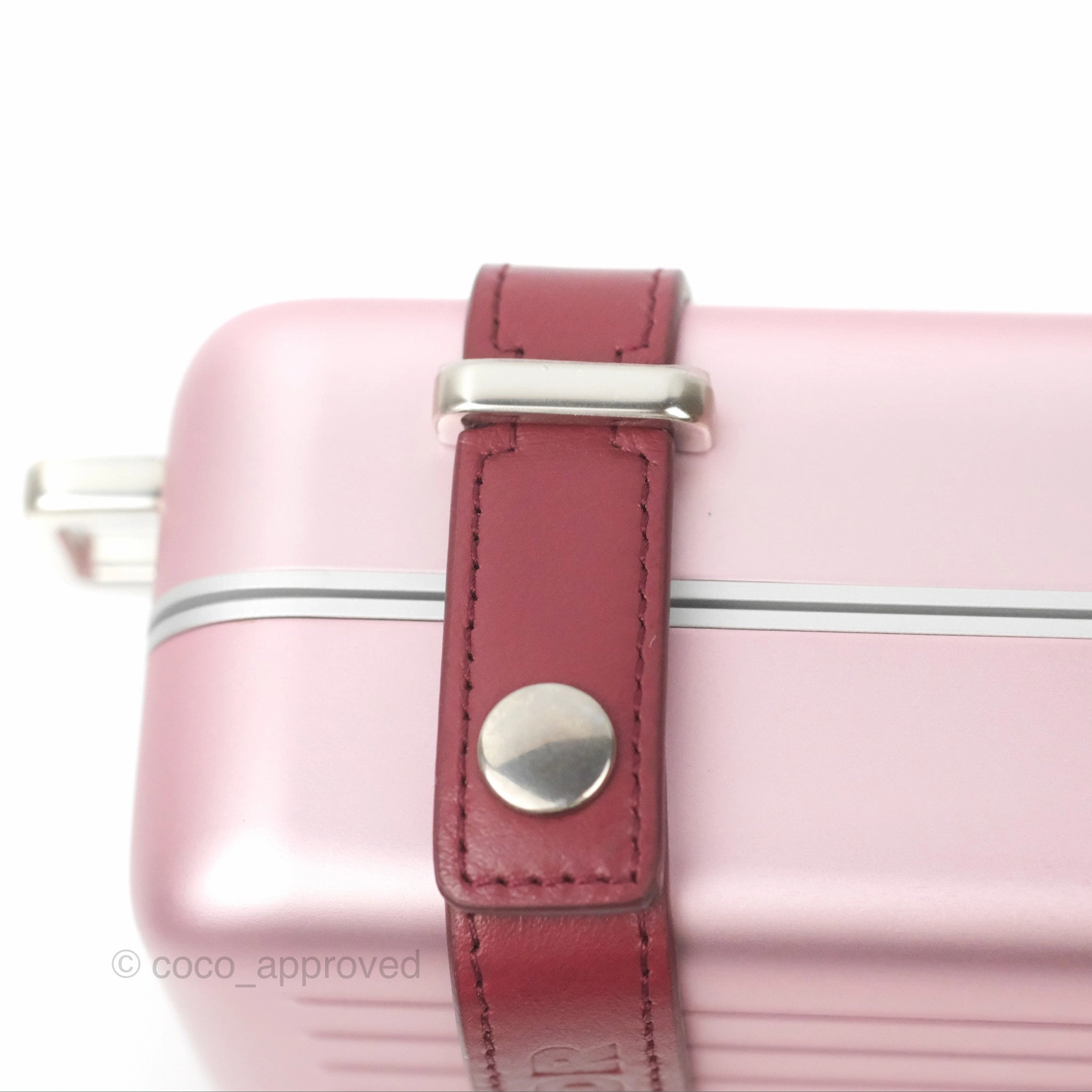 Dior x Rimowa Aluminum Personal Clutch Rose