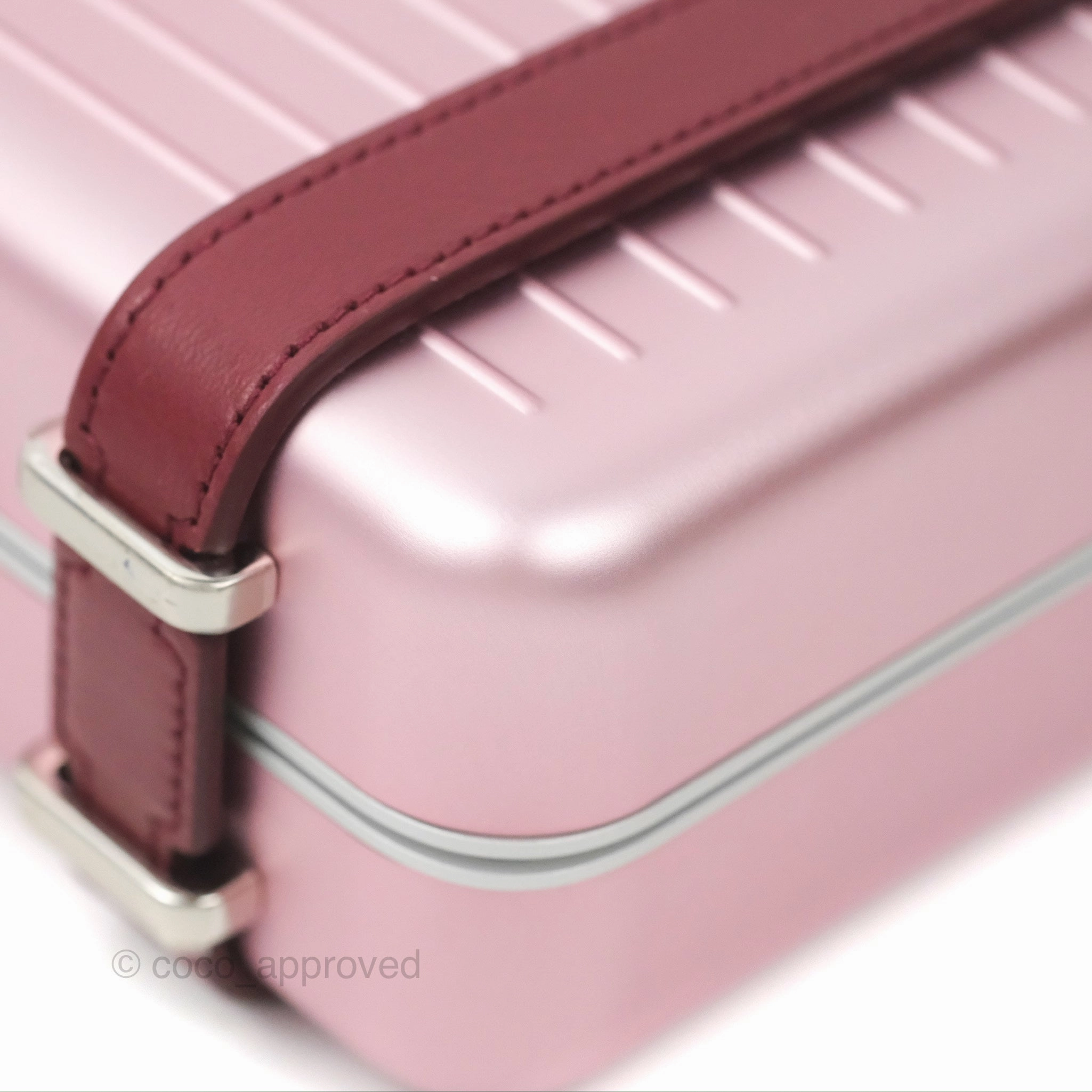 Dior x Rimowa Aluminum Personal Clutch Rose
