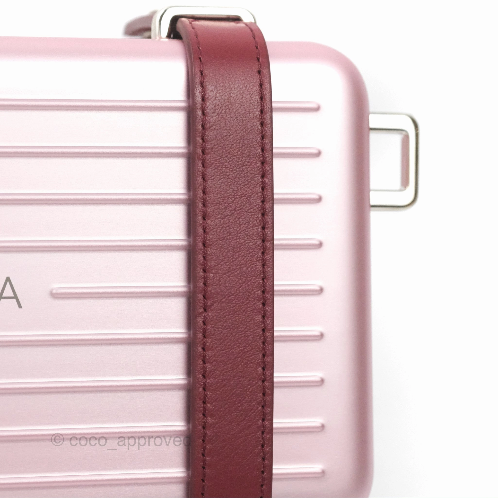 Dior x Rimowa Aluminum Personal Clutch Rose