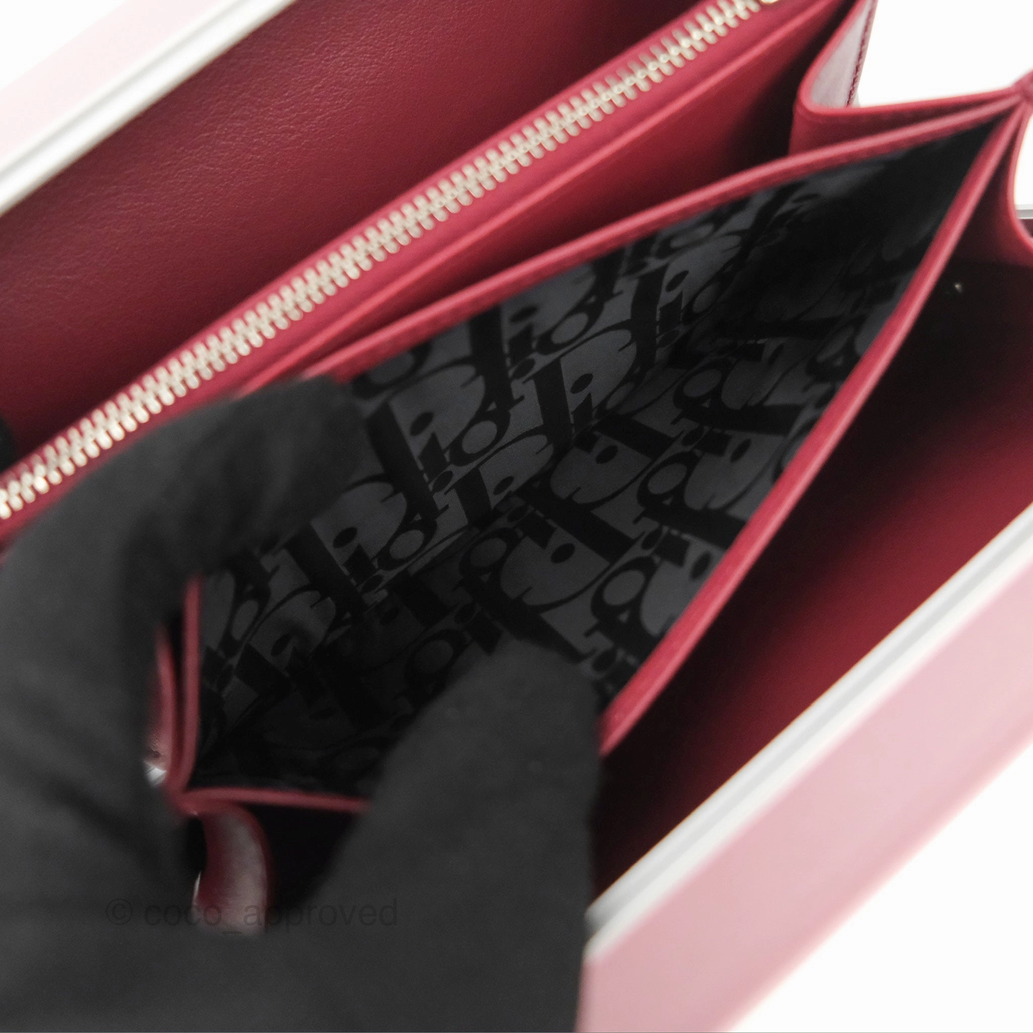 Dior x Rimowa Aluminum Personal Clutch Rose