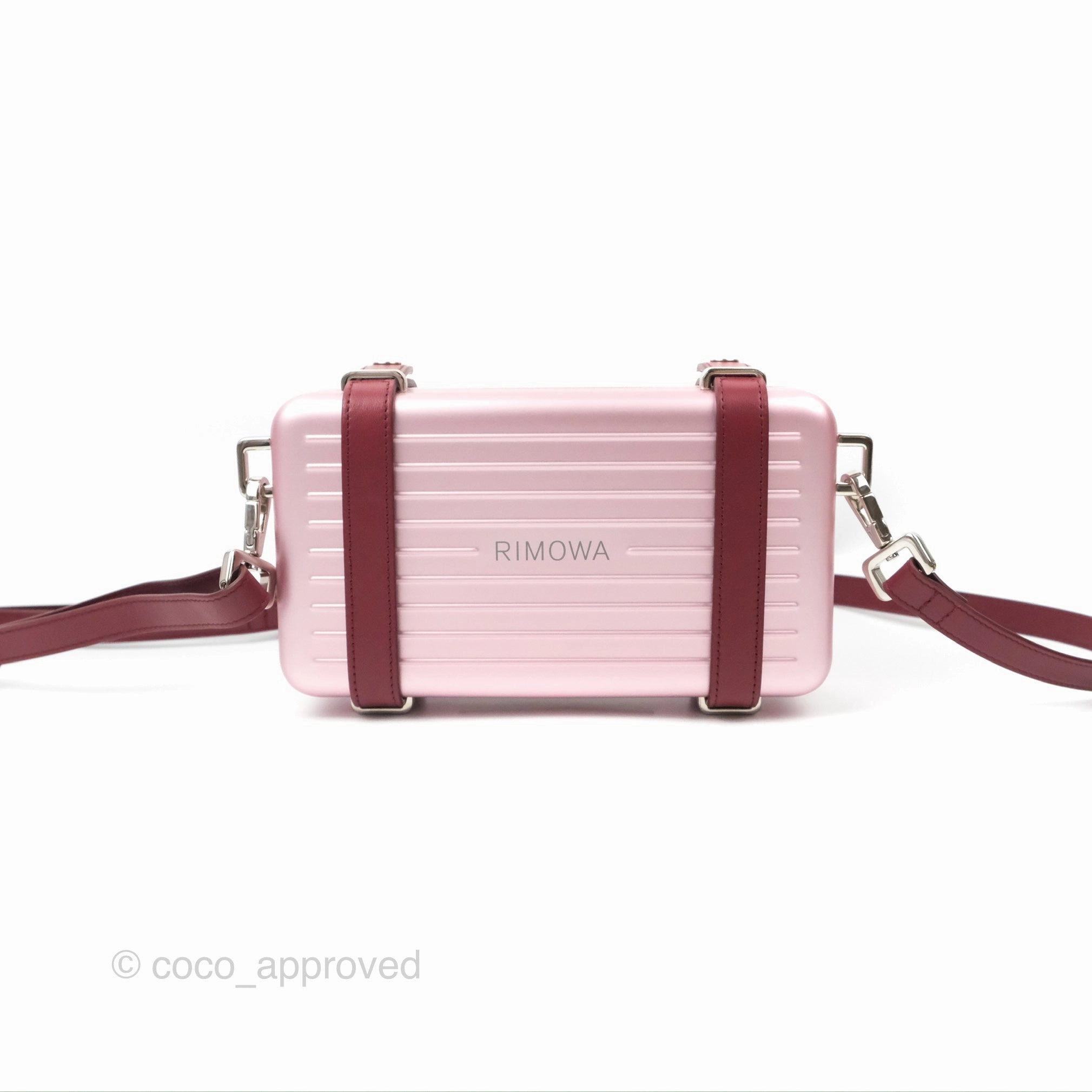 Dior x Rimowa Aluminum Personal Clutch Rose