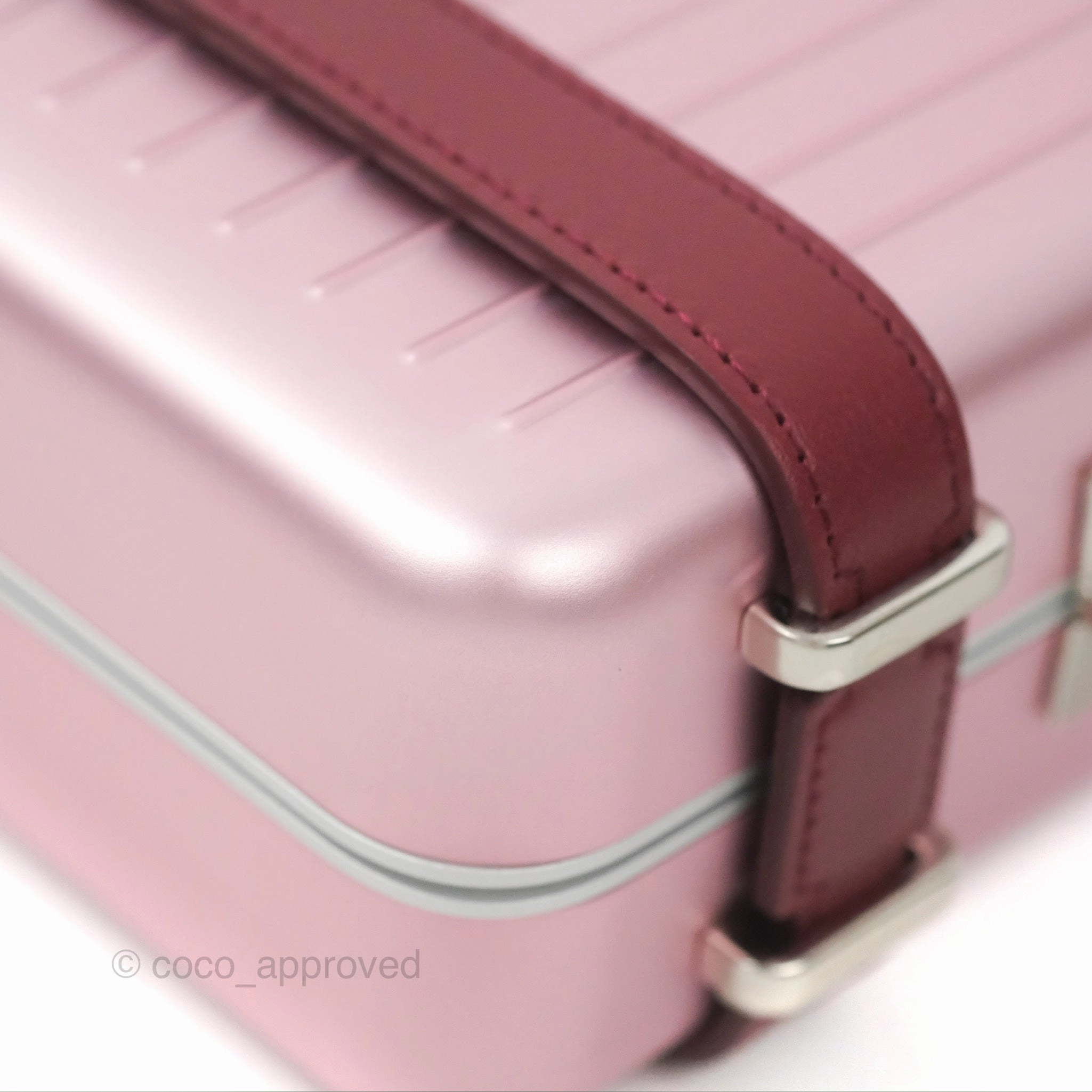 Dior x Rimowa Aluminum Personal Clutch Rose