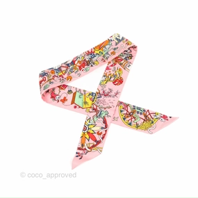 Hermes 'La Folle Parade' Silk Twilly
