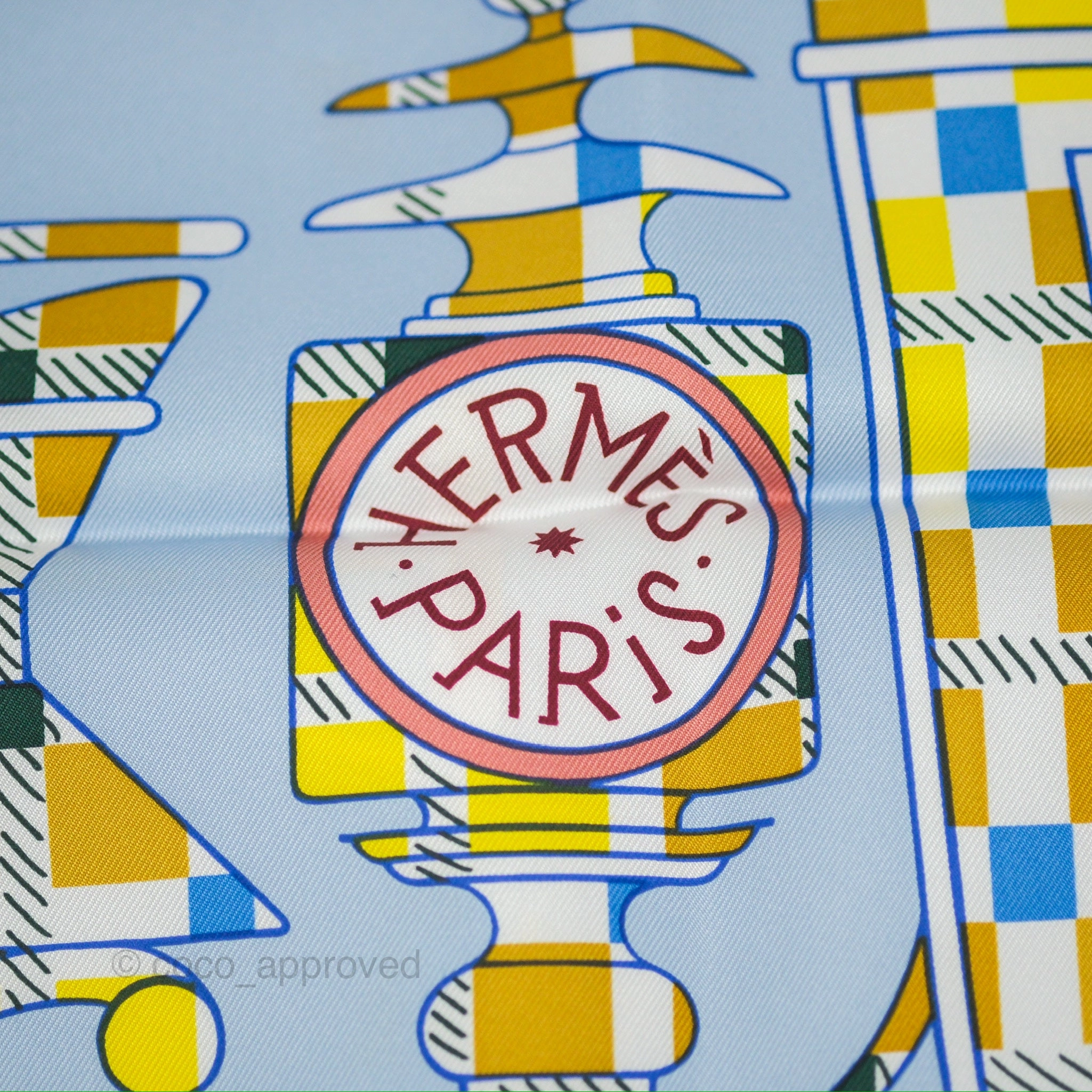 Hermes Balade Ecossaise Scarf 90