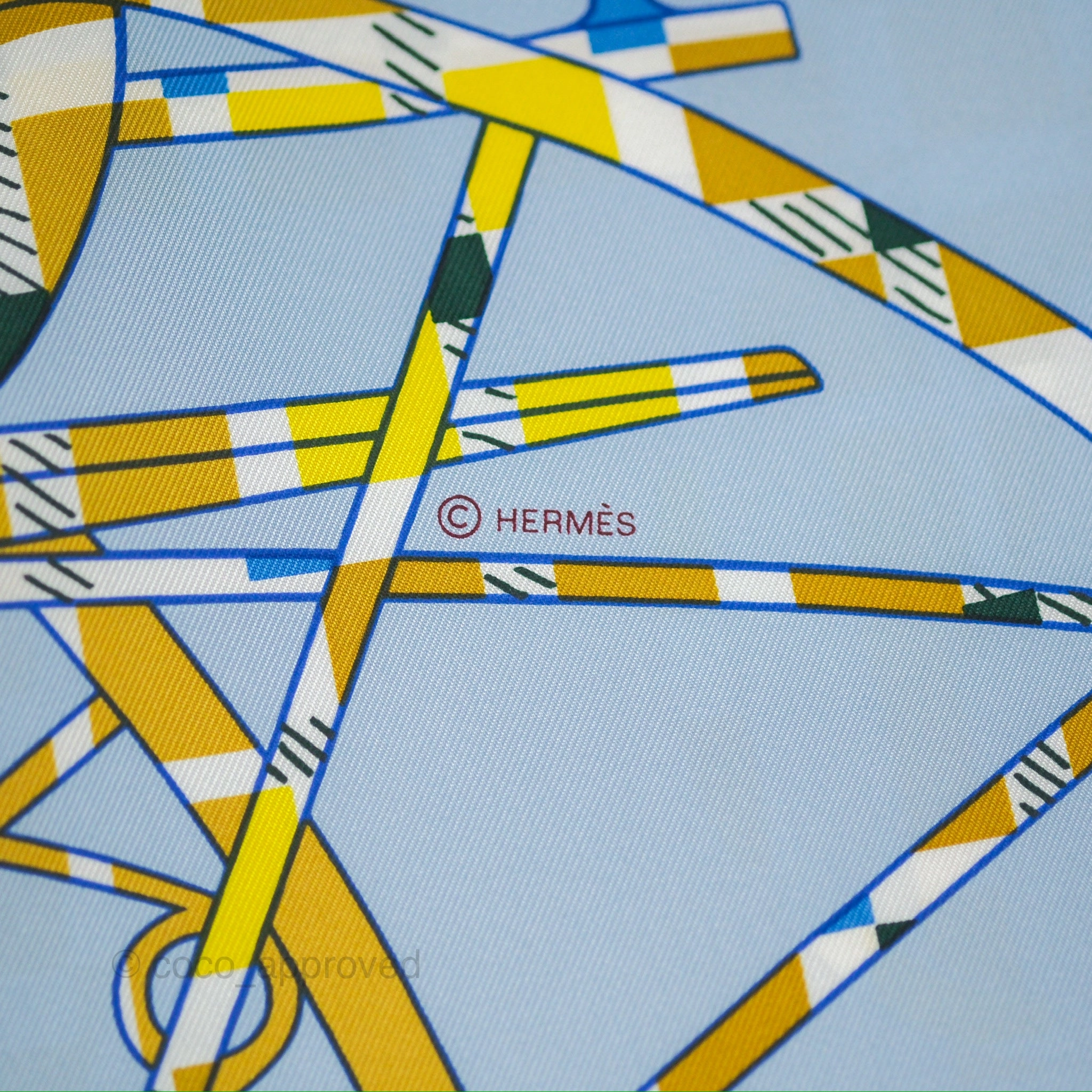 Hermes Balade Ecossaise Scarf 90