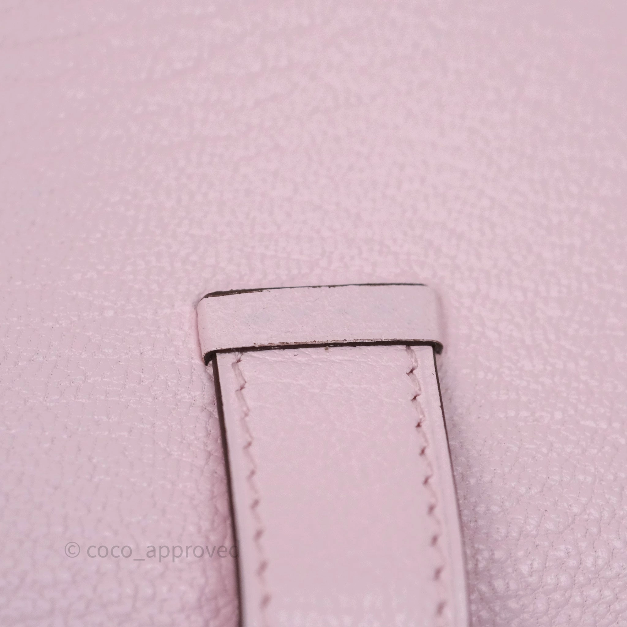 Hermes Bearn Trifold Compact Wallet Rose Darling M7 Chevre Mysore Palladium Hardware