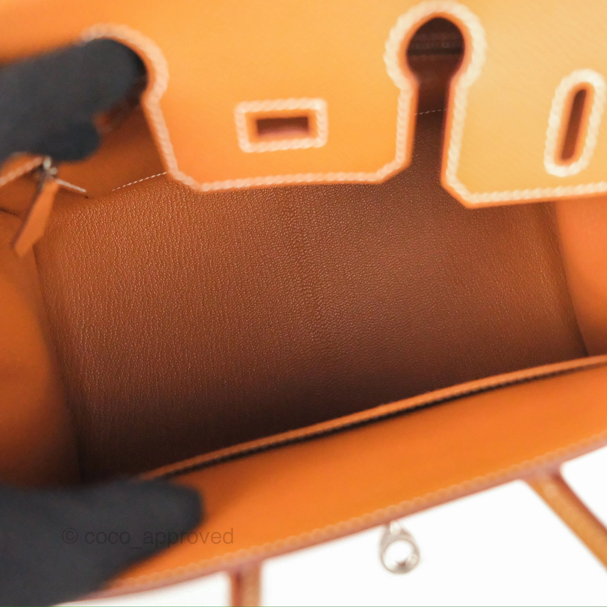 Hermes Birkin 25 Sellier Gold Epsom Palladium Hardware