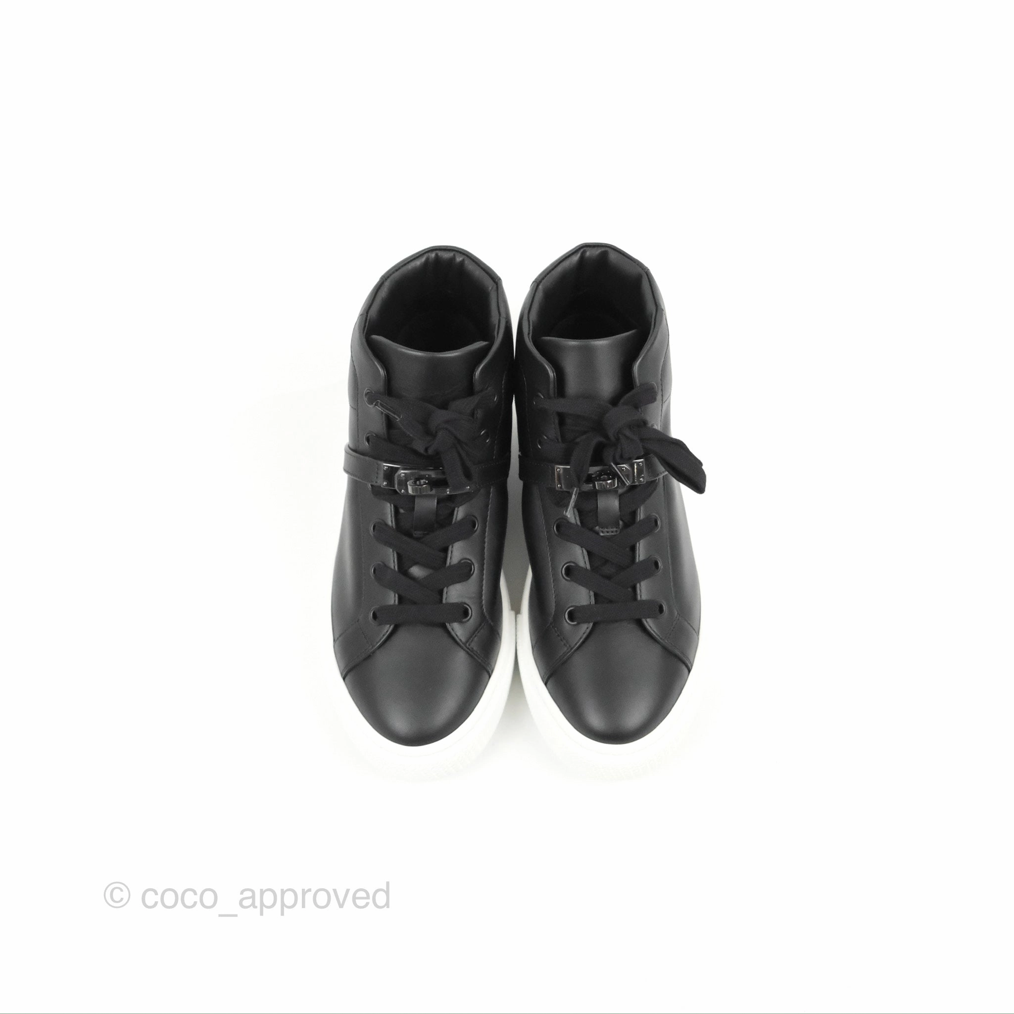 Hermes Daydream Sneakers Black Size 37