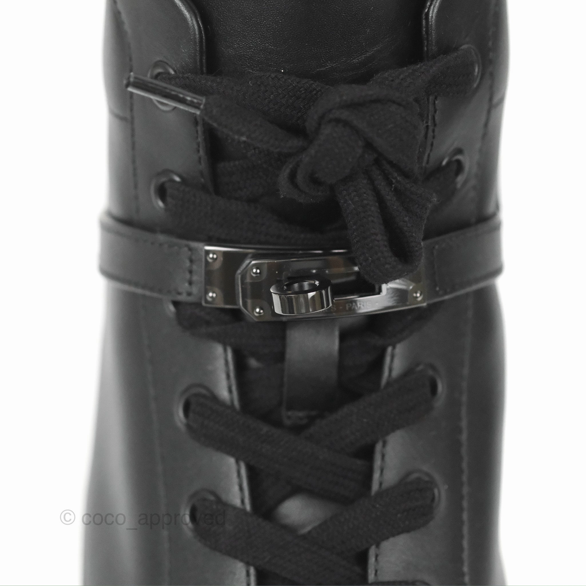 Hermes Daydream Sneakers Black Size 37