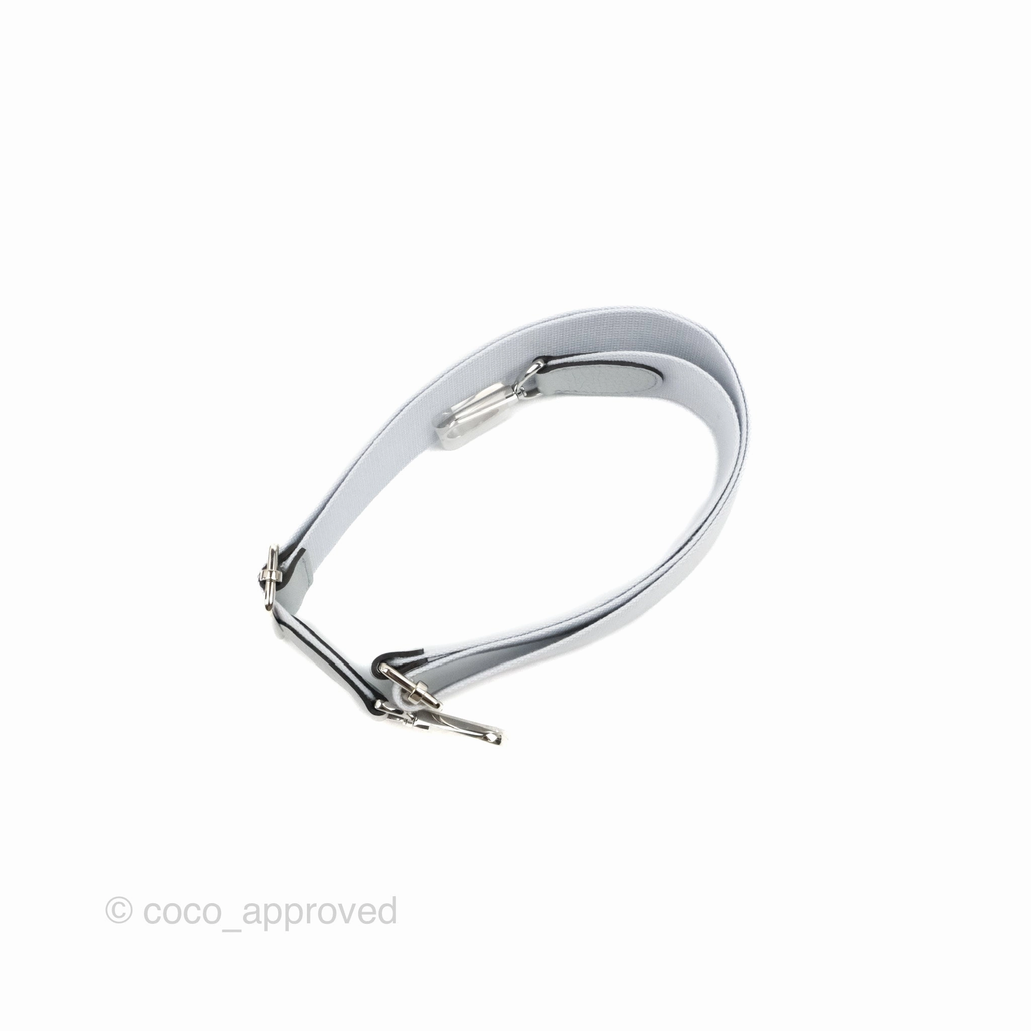 Hermes Evelyne III 29 Bleu Pale Clemence Palladium Hardware