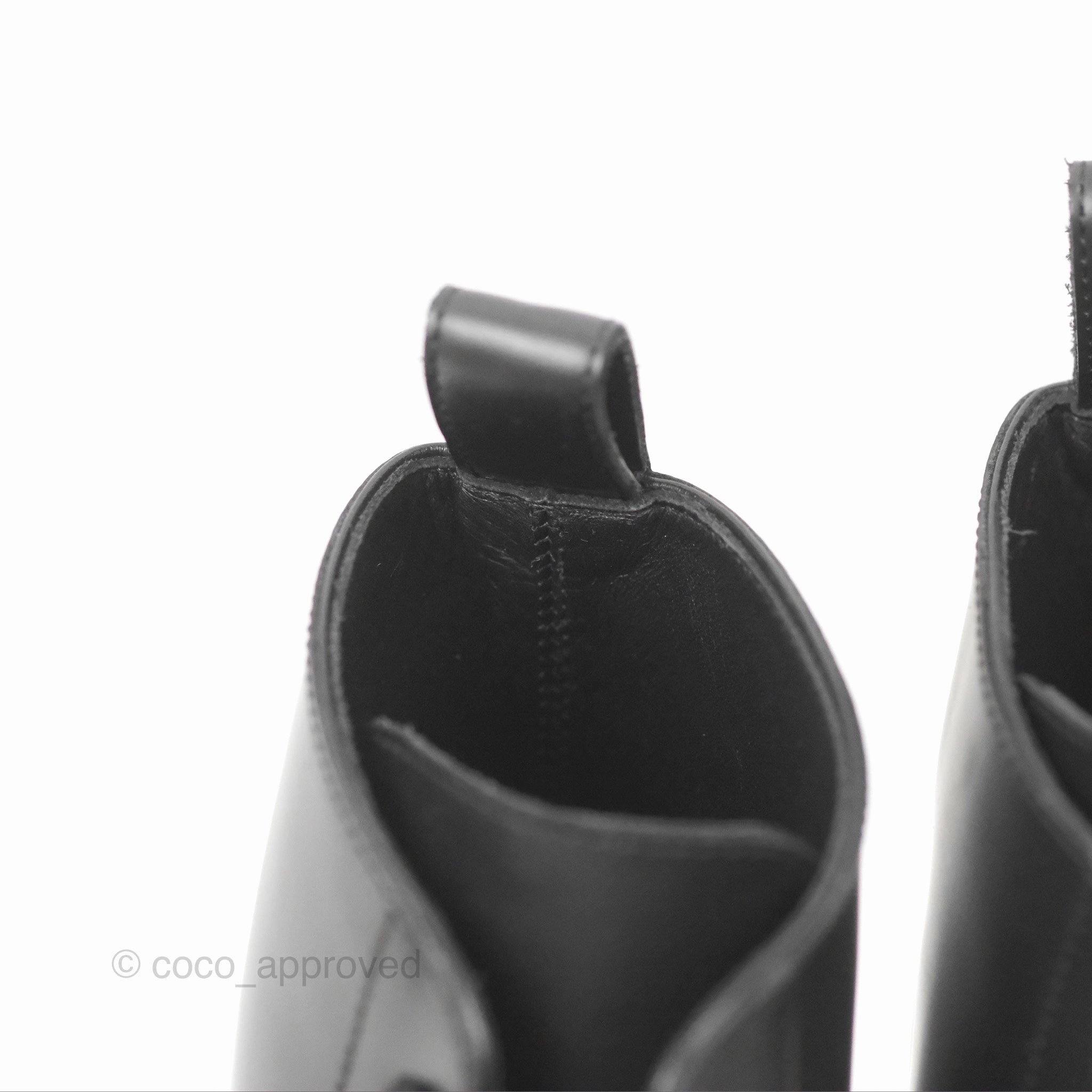 Hermes Funk Ankle Boots Black 39