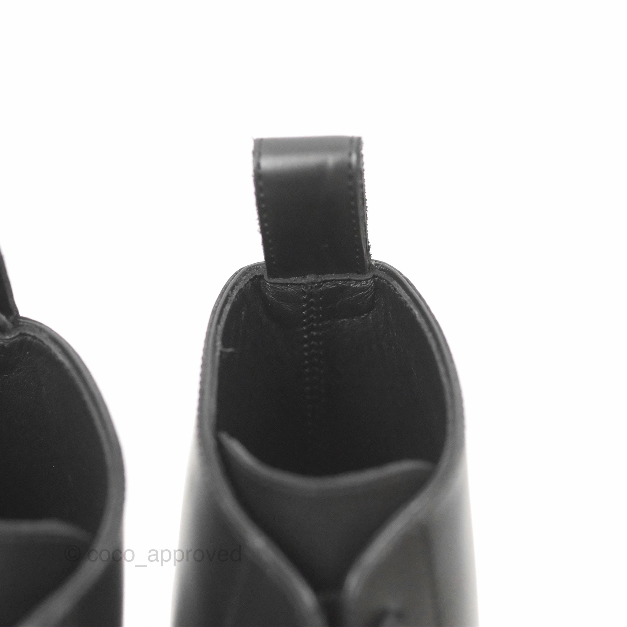 Hermes Funk Ankle Boots Black 39