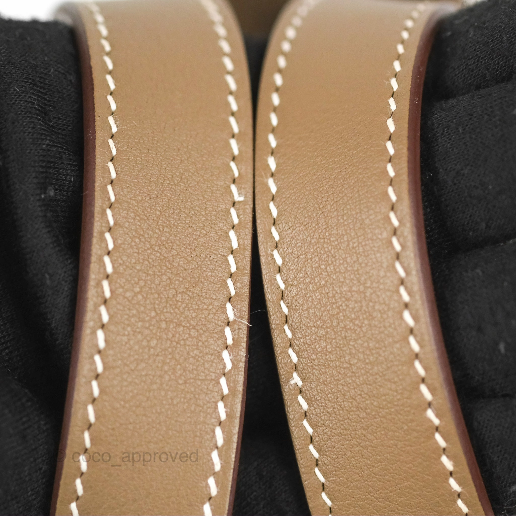 Hermes In-The-Loop 18 Etoupe Clemence Gold Hardware