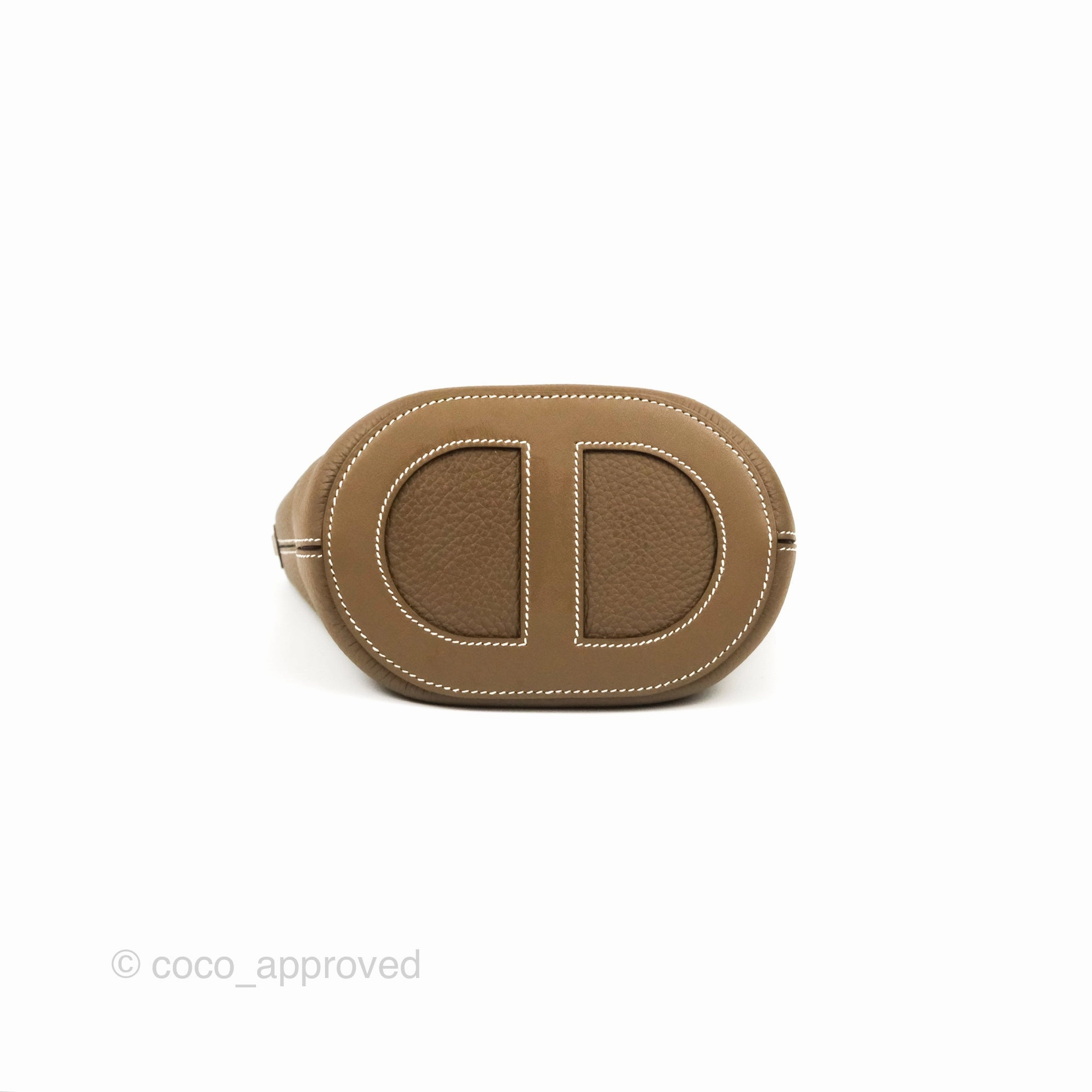 Hermes In-The-Loop 18 Etoupe Clemence Gold Hardware