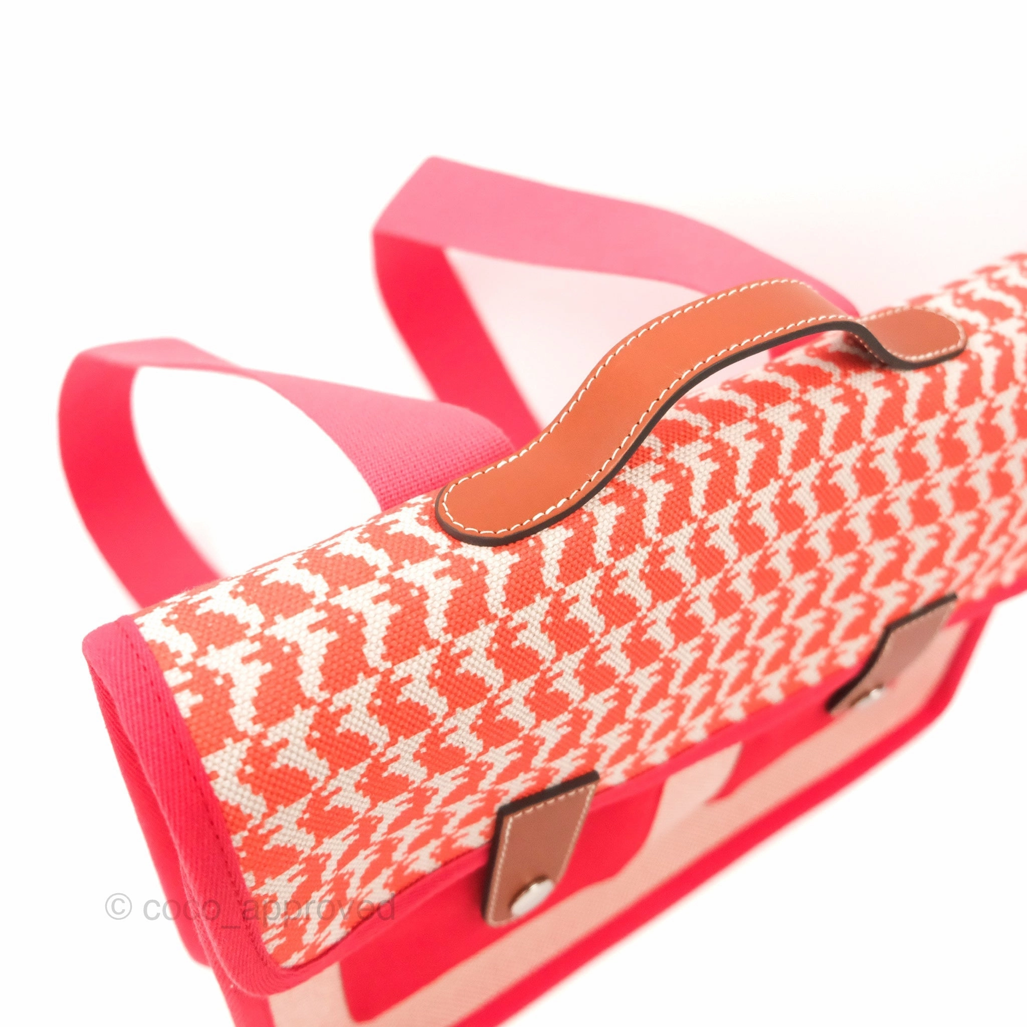 Hermes Kids Animaux Pixel Backpack Red