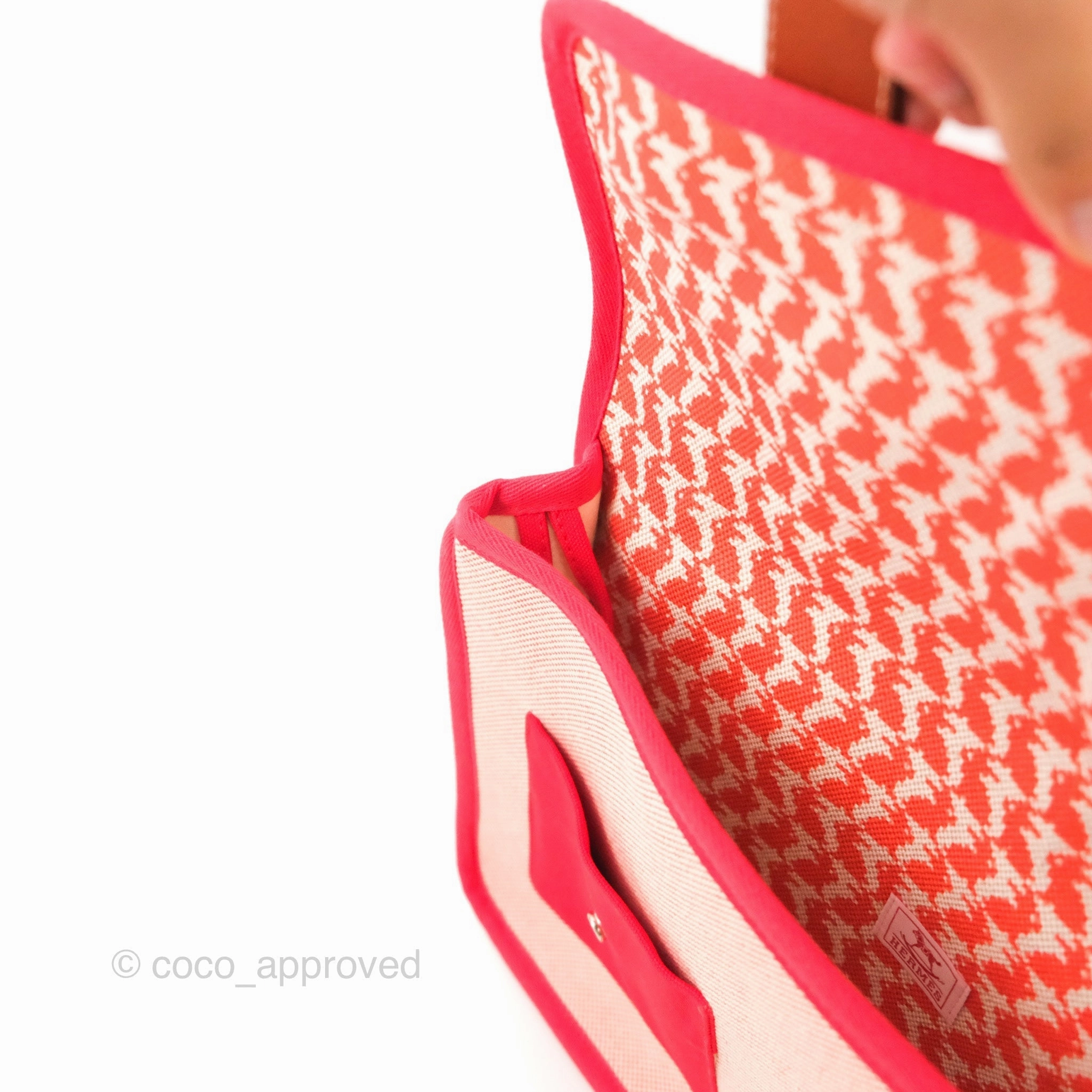 Hermes Kids Animaux Pixel Backpack Red