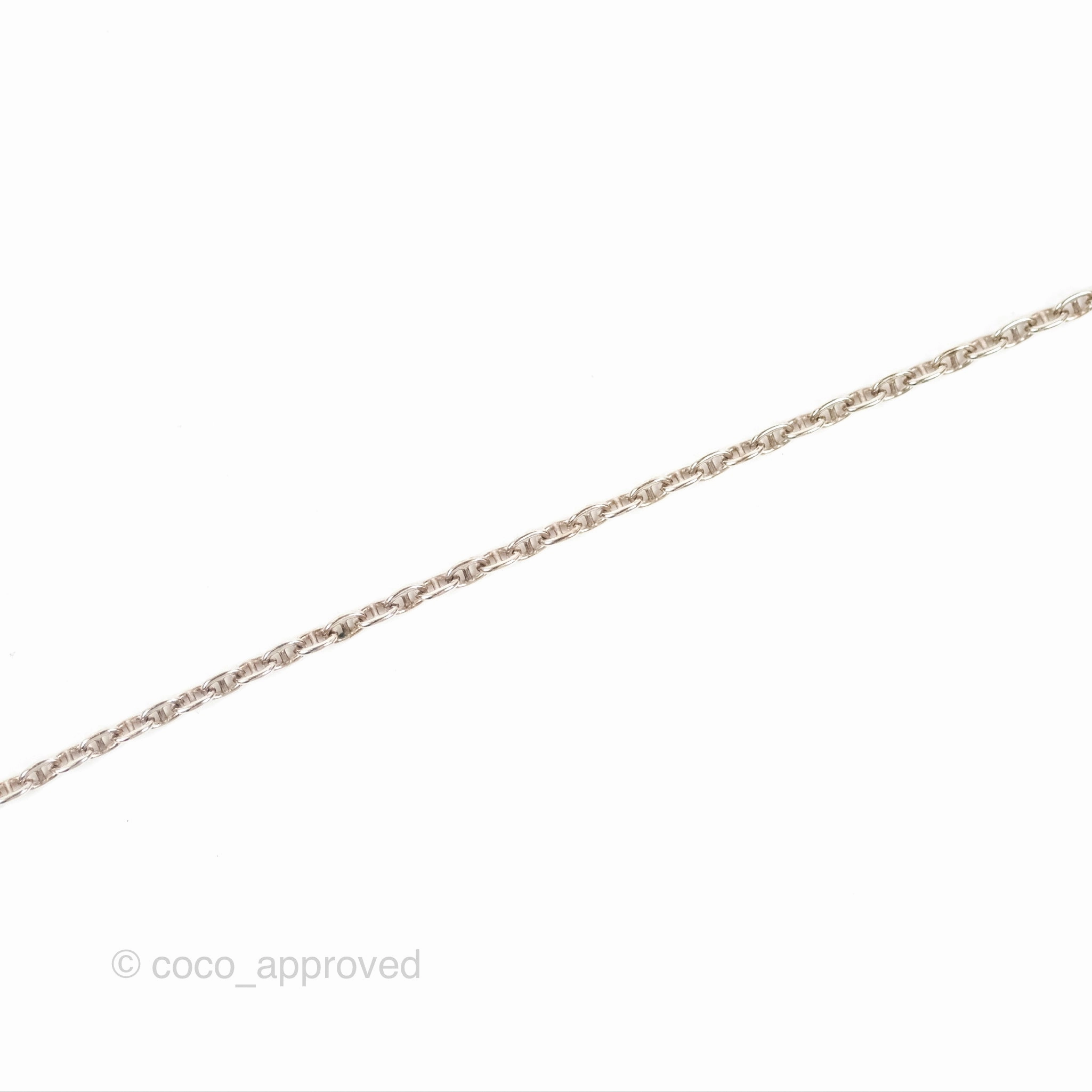 Hermes Mini Birkin Amulette Bracelet Sterling Silver