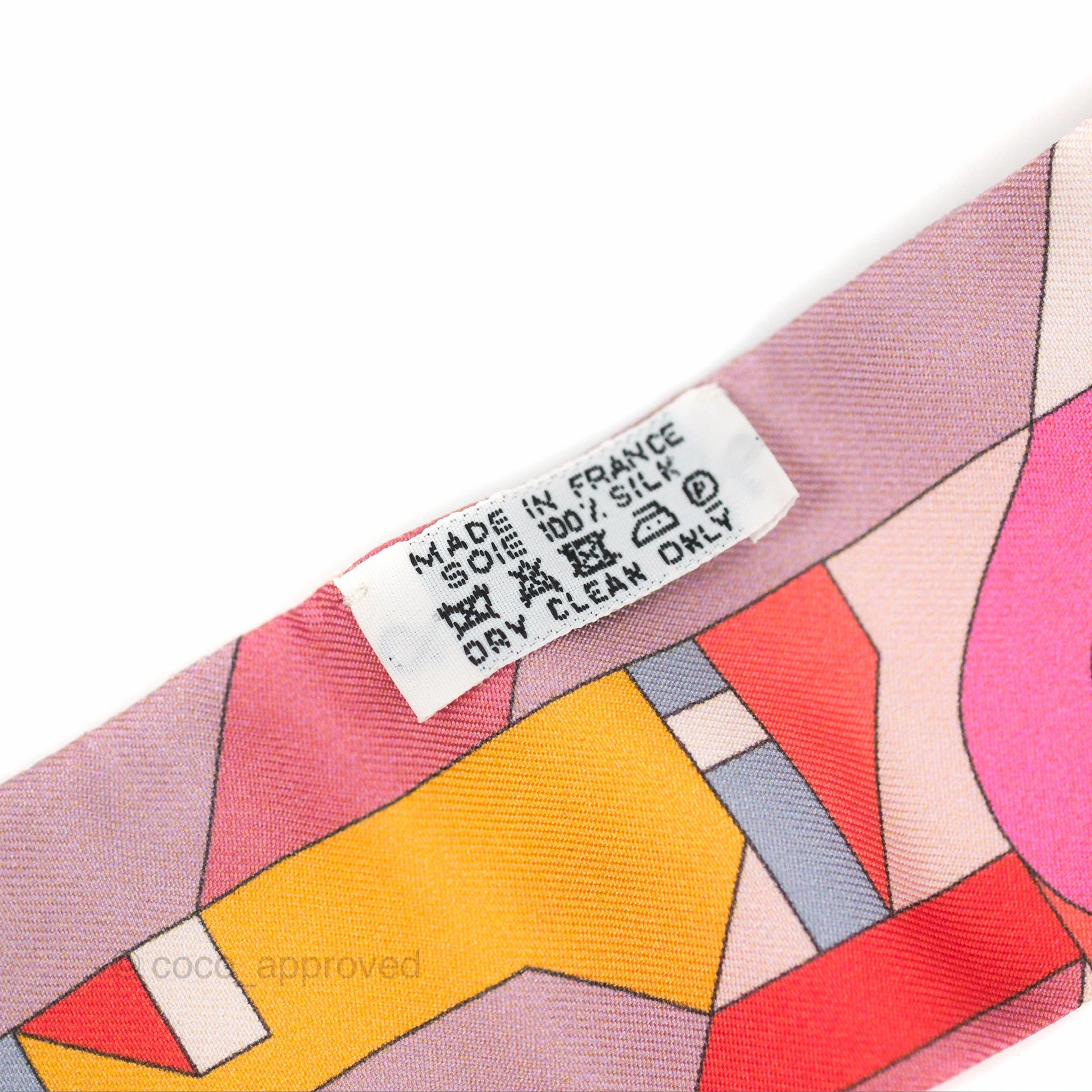 Hermes Multicolour Silk Twilly
